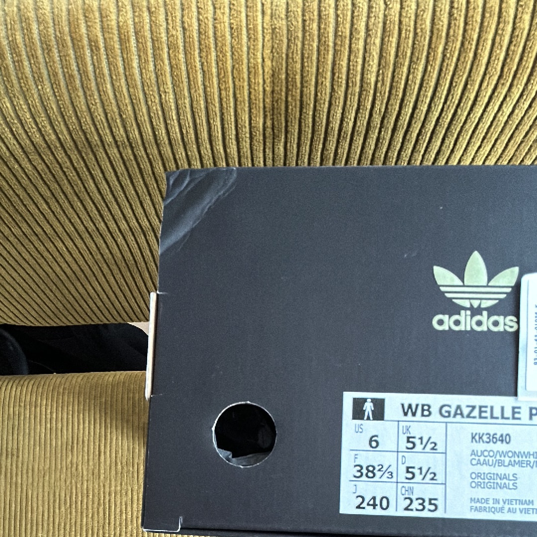 Wales Bonner × adidas Gazelle Indoor Pony Hair "Aurora Coffee"