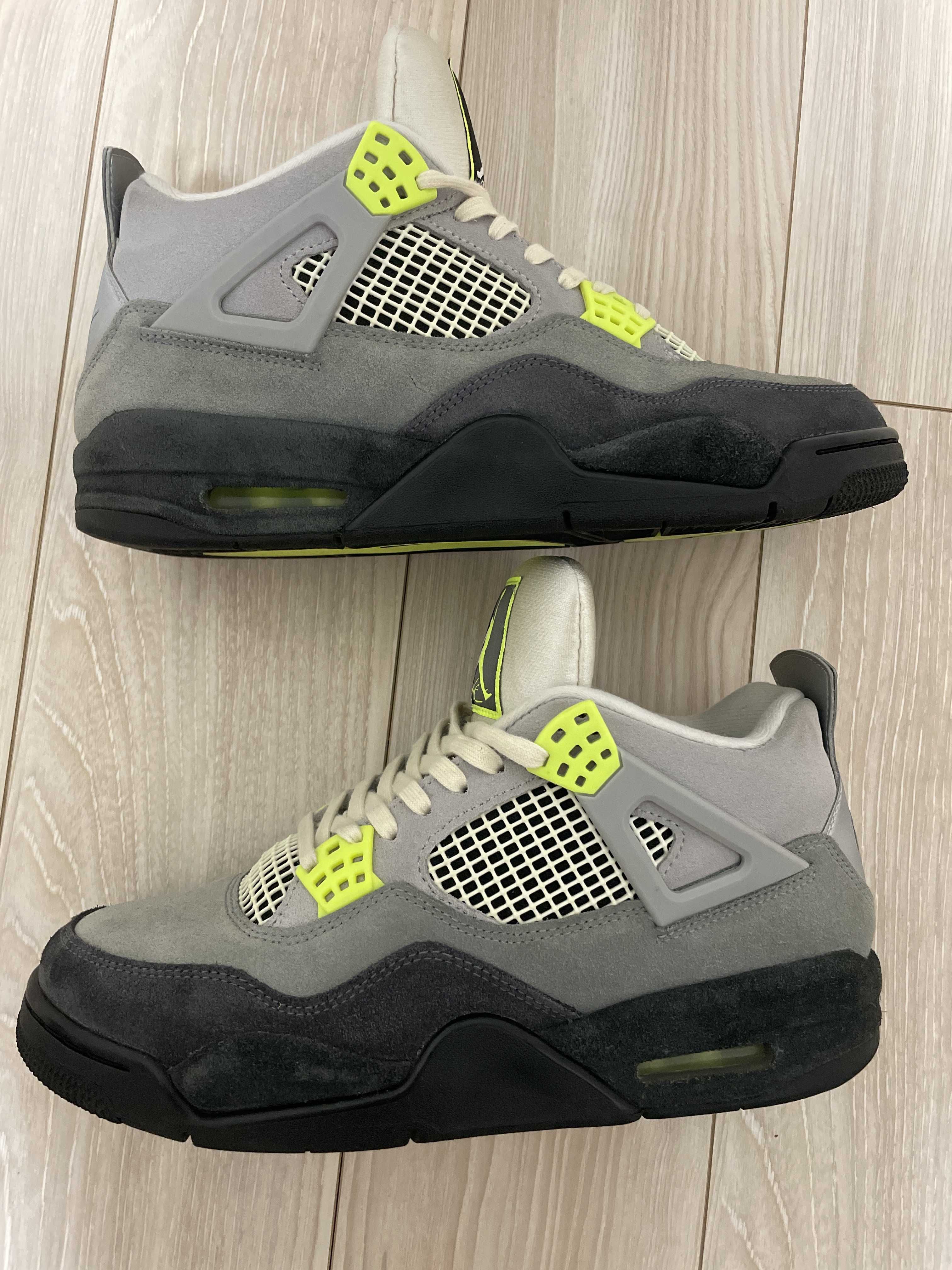 NIKE AIR JORDAN 4 RETRO LE "NEON"