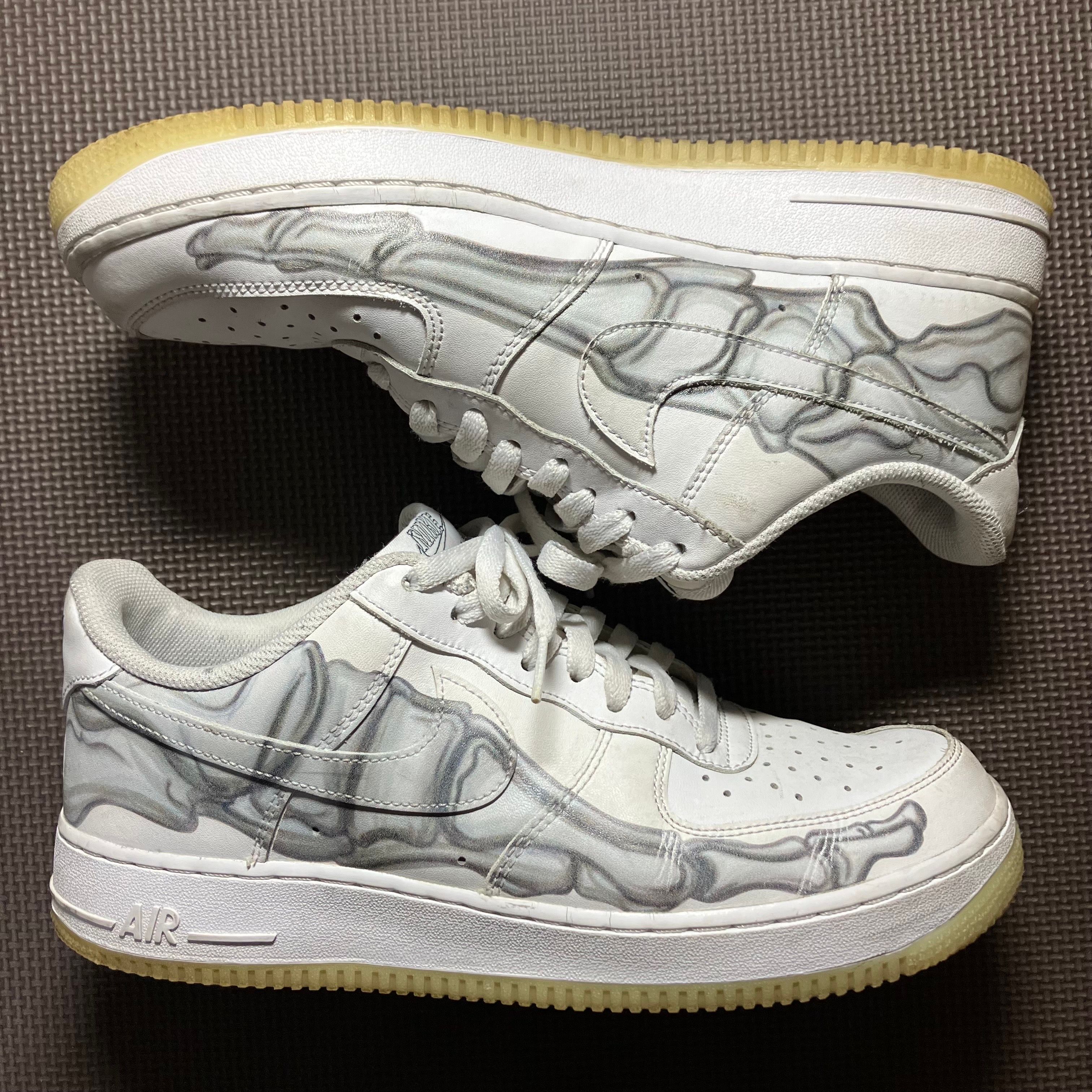 Nike Air Force 1 Low "White Skeleton"