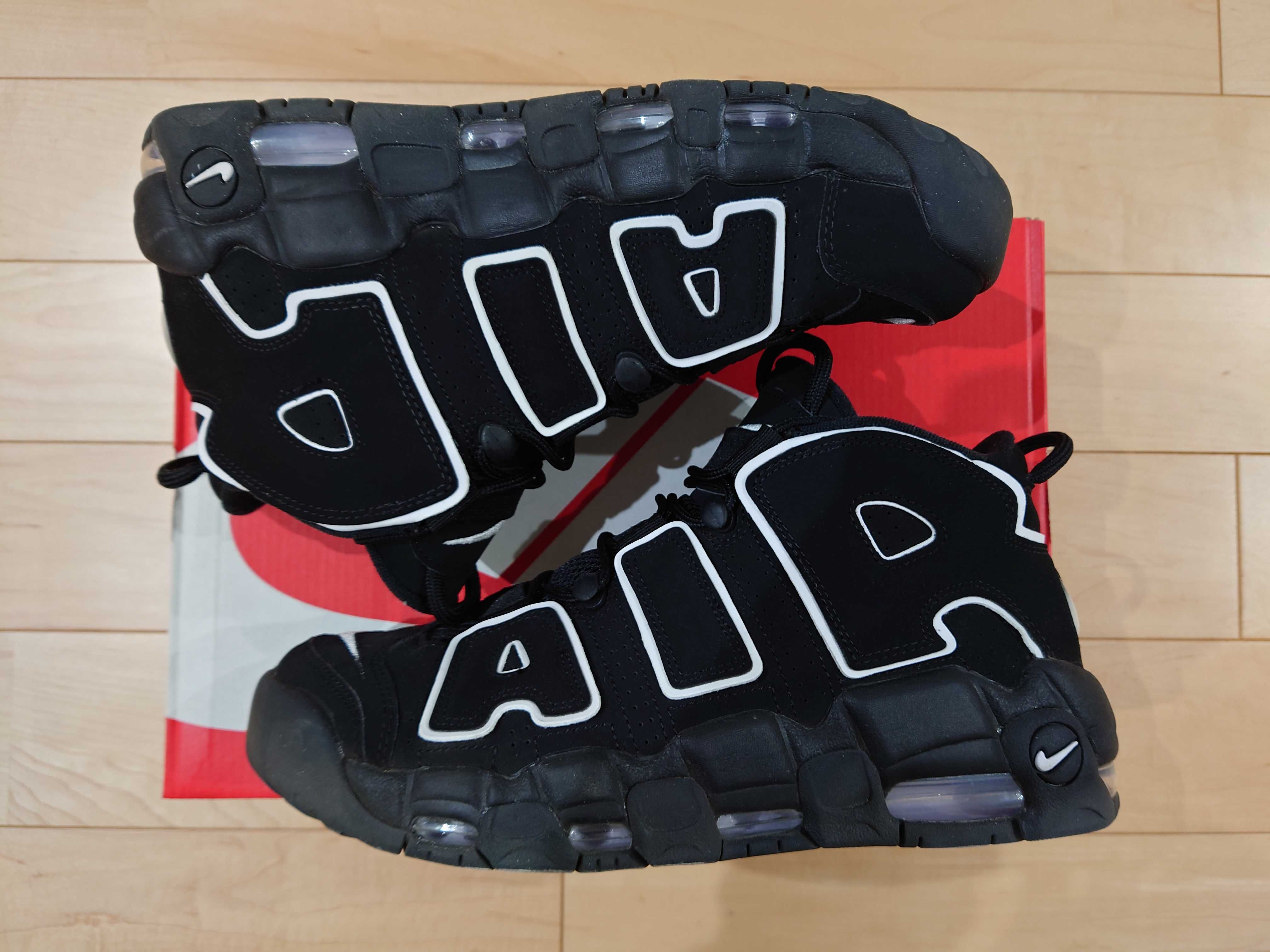 Nike Air More Uptempo "Black/White"(2020)