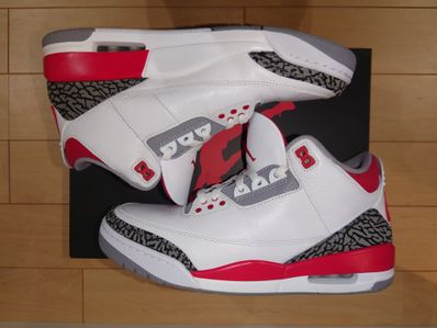 Nike Air Jordan 3 Retro OG "Fire Red" (2022)