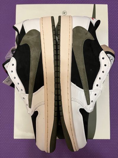 Travis Scott × Nike Women's Air Jordan 1 Low OG "Medium Olive"