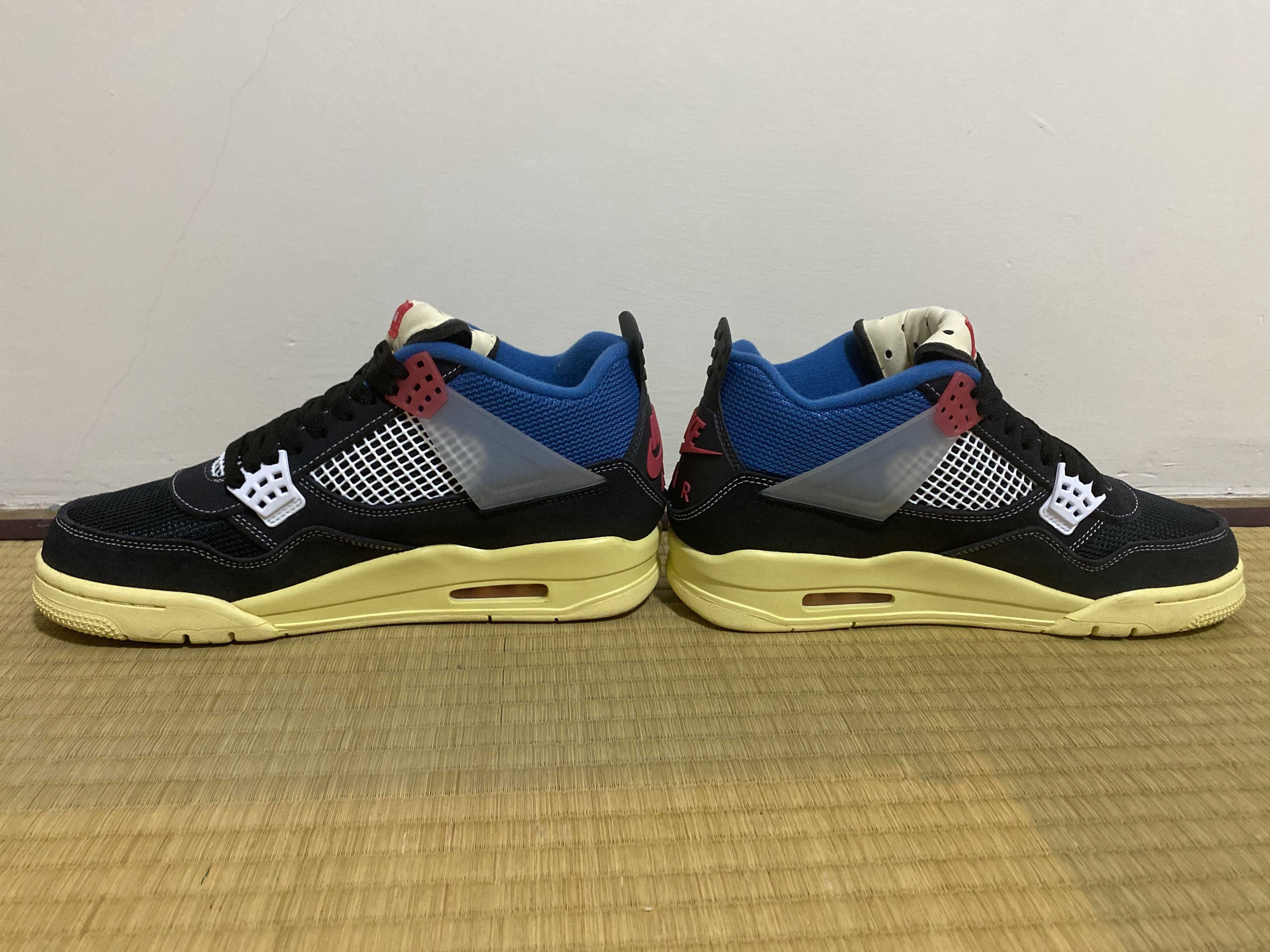 UNION × NIKE AIR JORDAN 4 "OFF NOIR"