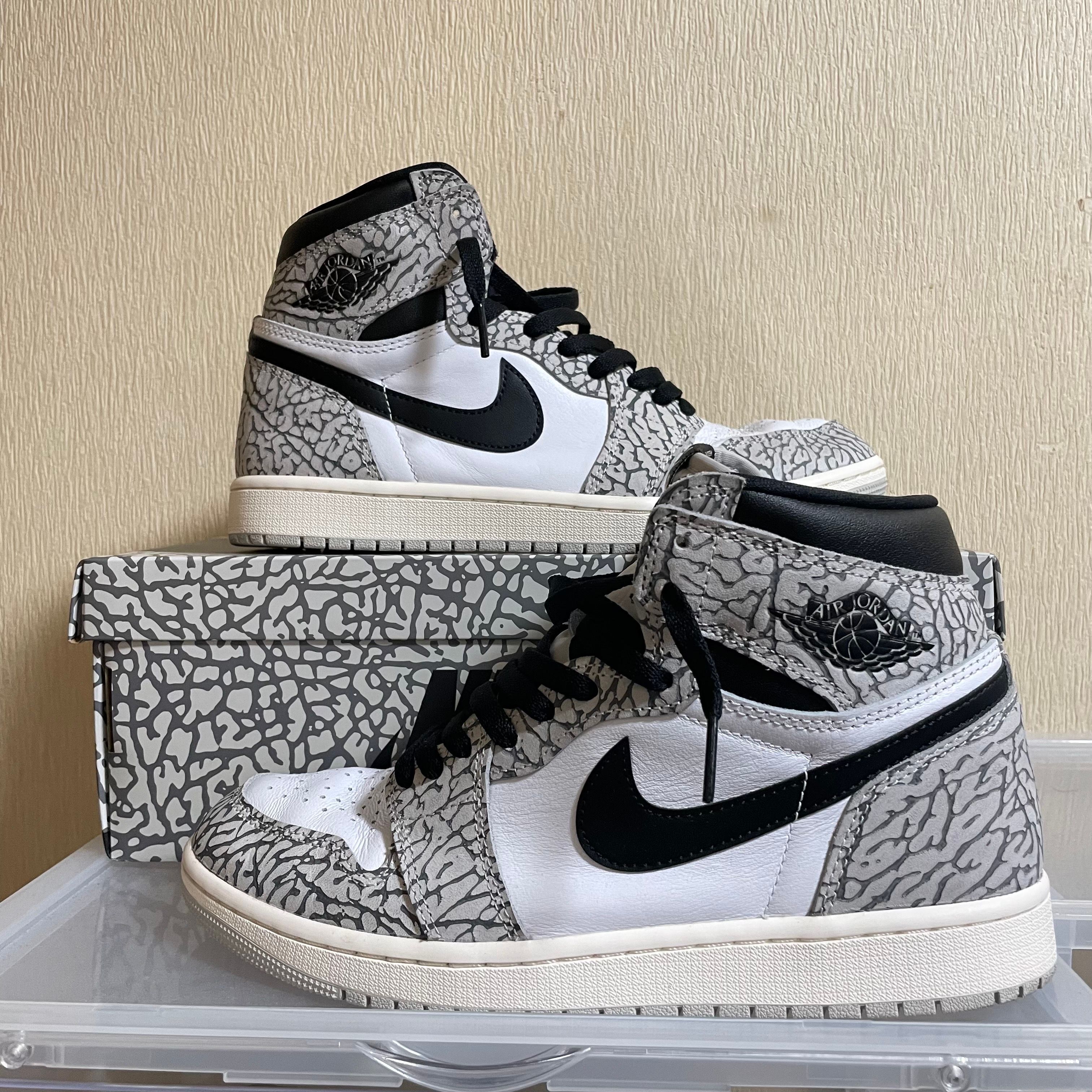 Nike Air Jordan 1 High OG "White Cement/Safari"