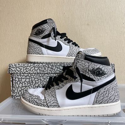 Nike Air Jordan 1 High OG "White Cement/Safari"