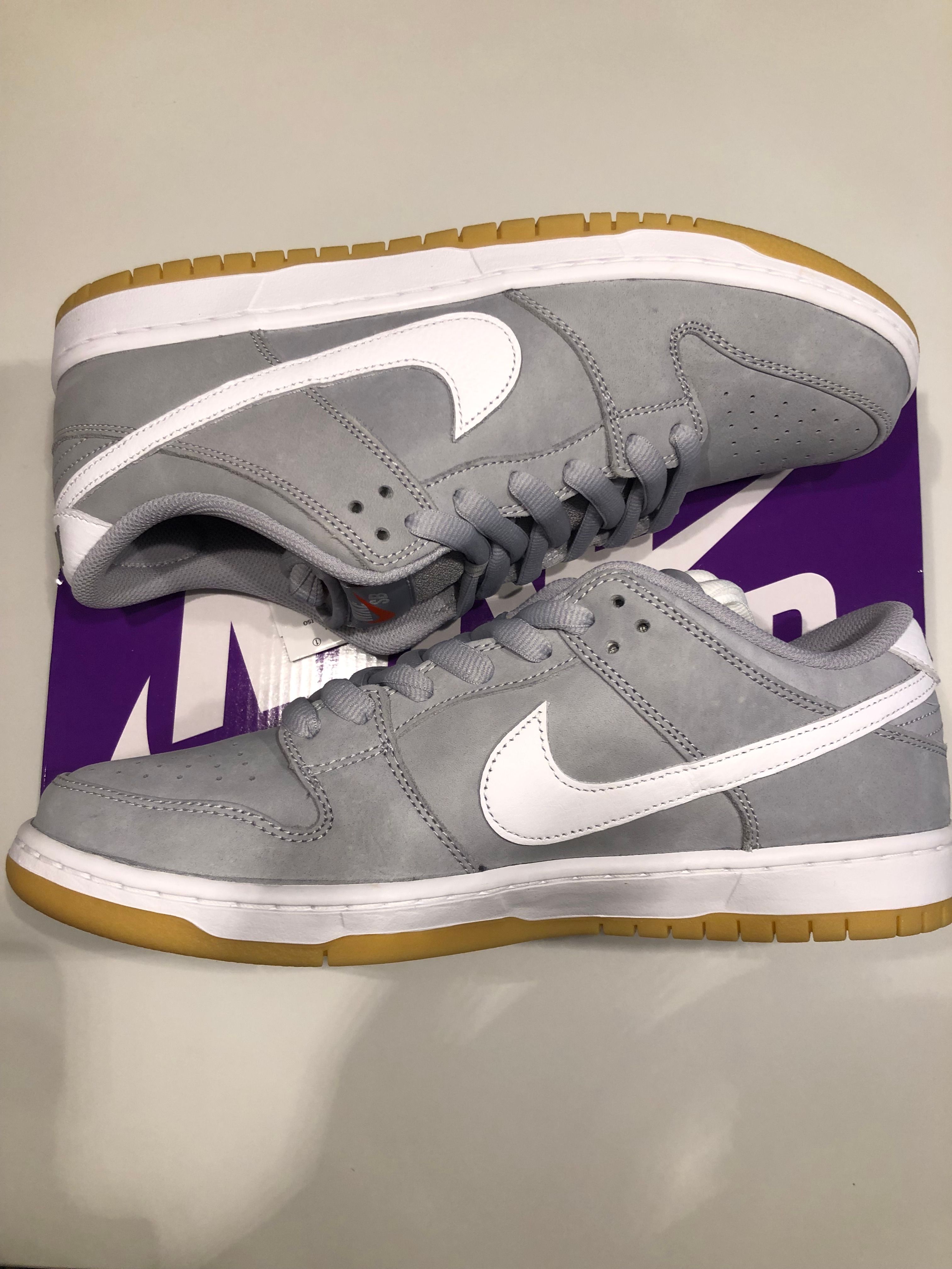 Nike SB Dunk Low Orange Label "Grey Gum"