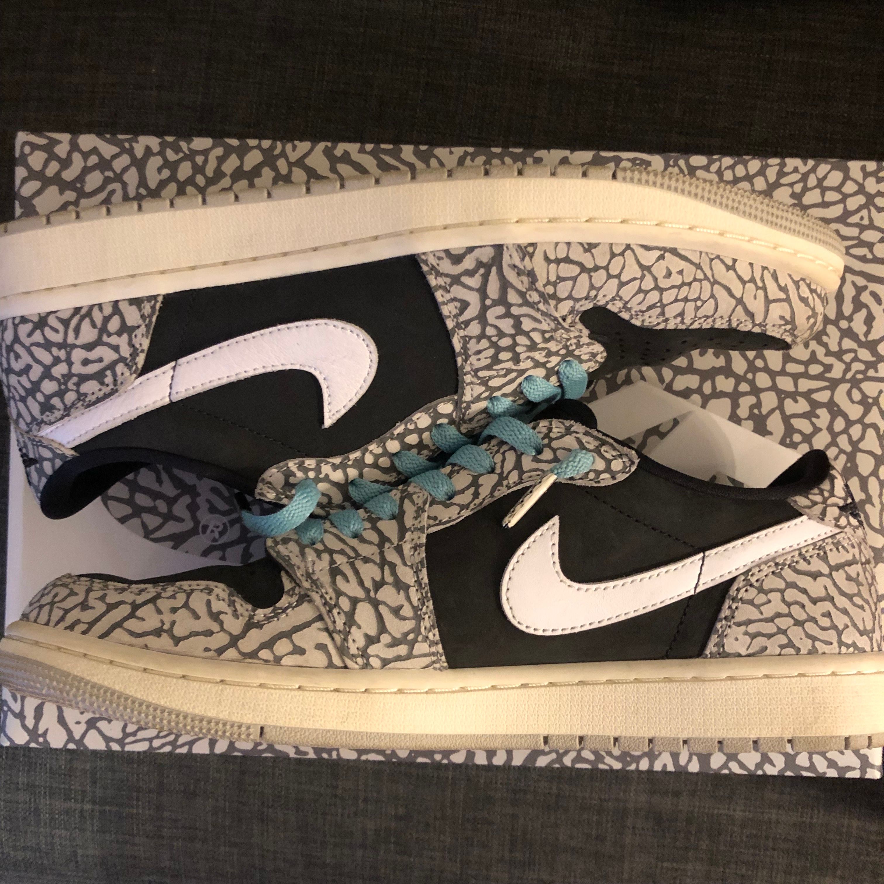 Nike Air Jordan 1 Retro Low OG "Black Cement"