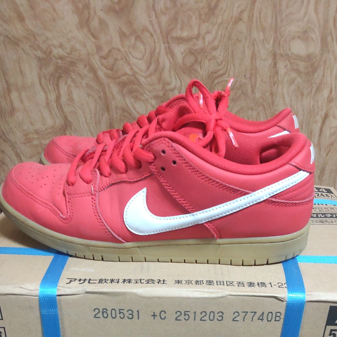 Nike SB Dunk Low Pro ISO Orange Label "University Red Gum"