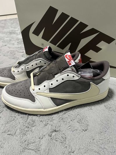 Travis Scott × Nike Air Jordan 1 Low OG SP "Reverse Mocha/Sail and Ridgerock"