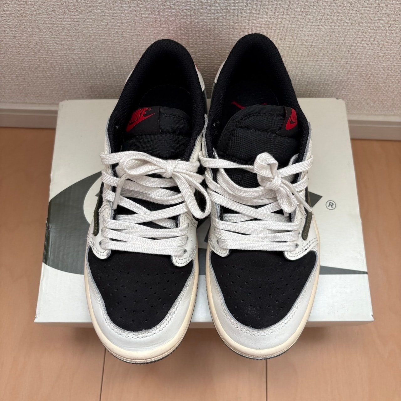 Travis Scott × Nike PS Air Jordan 1 Low OG "Medium Olive"