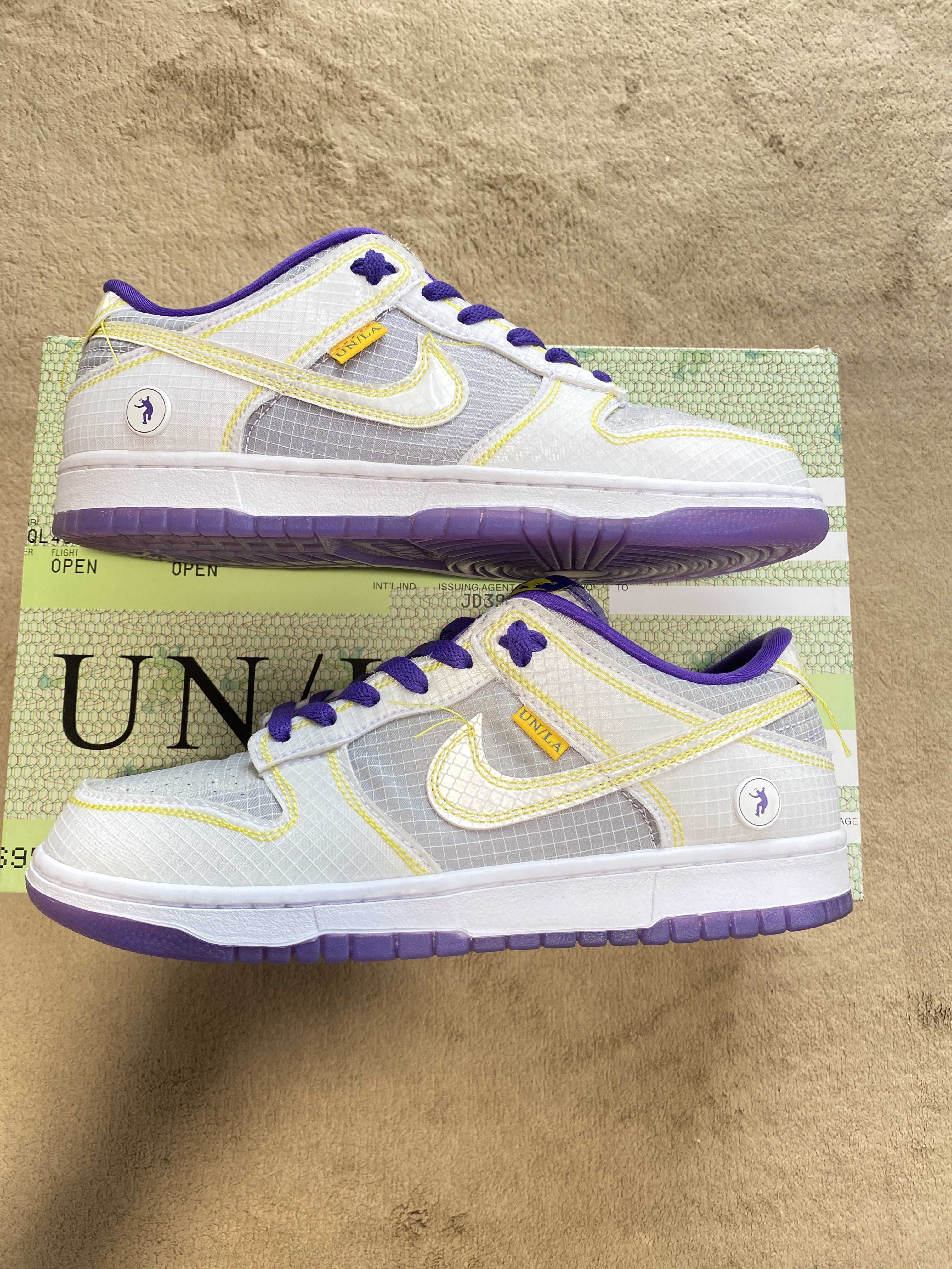 UNION × Nike Dunk Low "Court Purple"