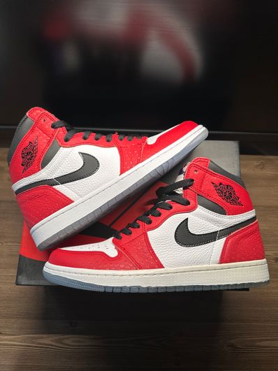 Spiderman × Nike Air Jordan 1 Origin Story "Gym Red/White/Photo Blue/Black"