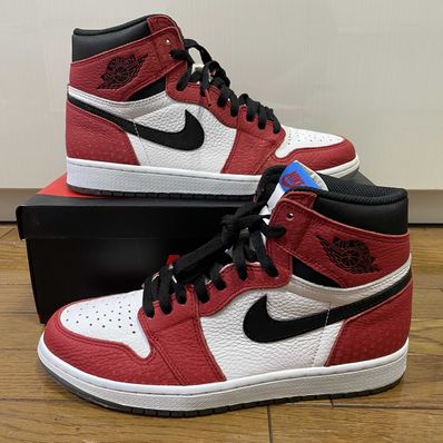 Spiderman × Nike Air Jordan 1 Origin Story "Gym Red/White/Photo Blue/Black"