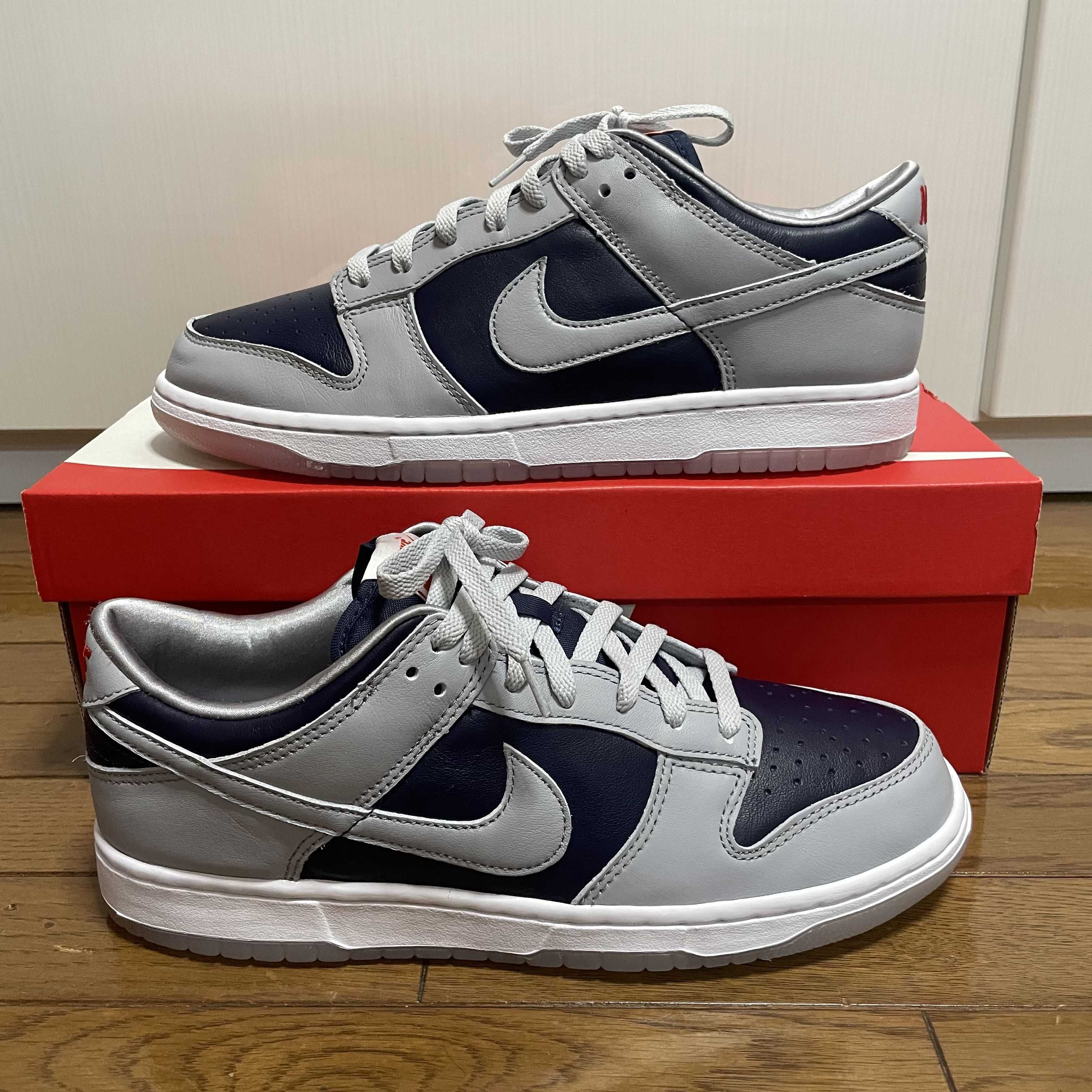 NIKE Women's DUNK LOW "COLLEGE NAVY"