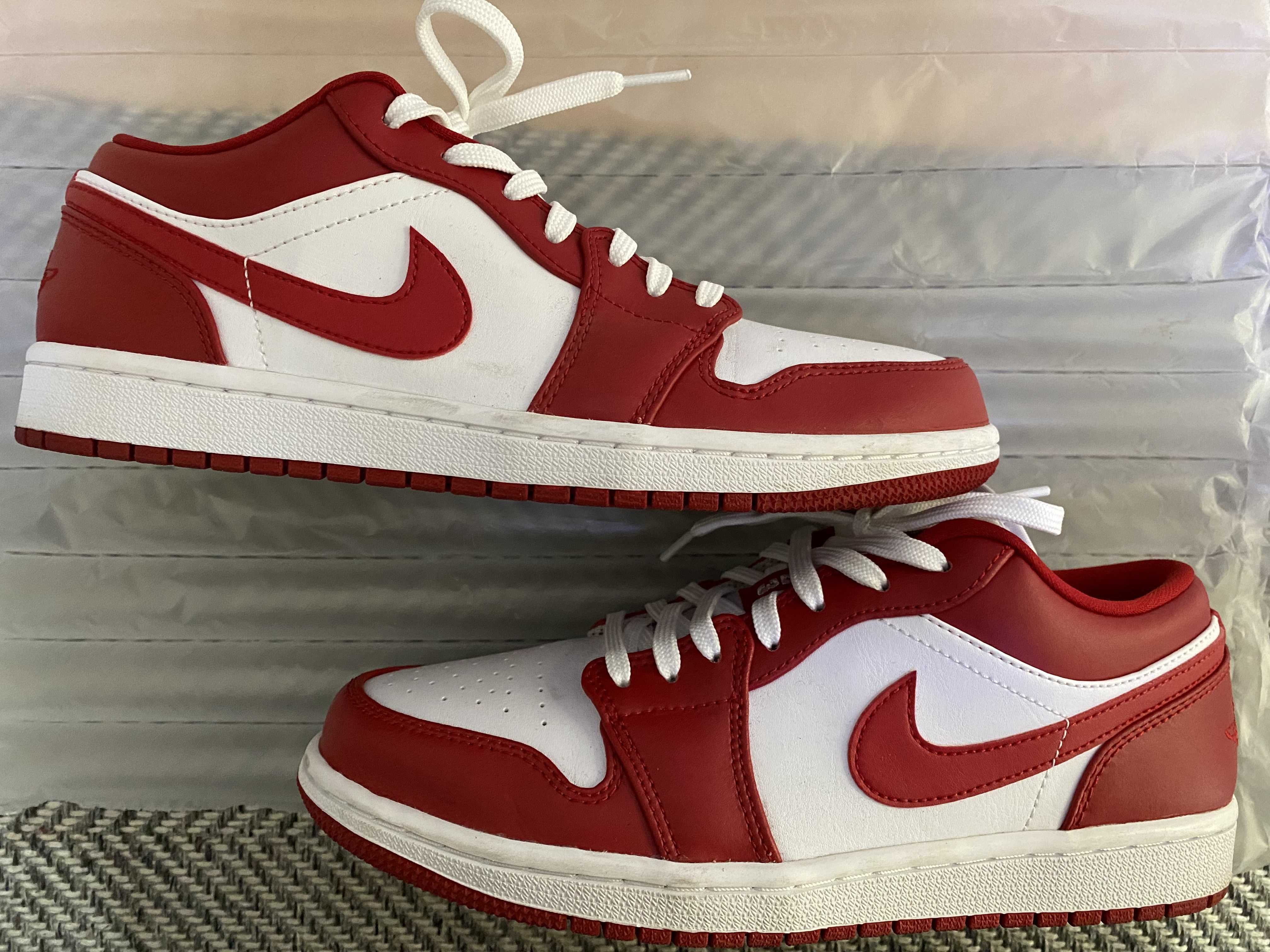 Nike Air Jordan 1 Low "Gym Red/White"