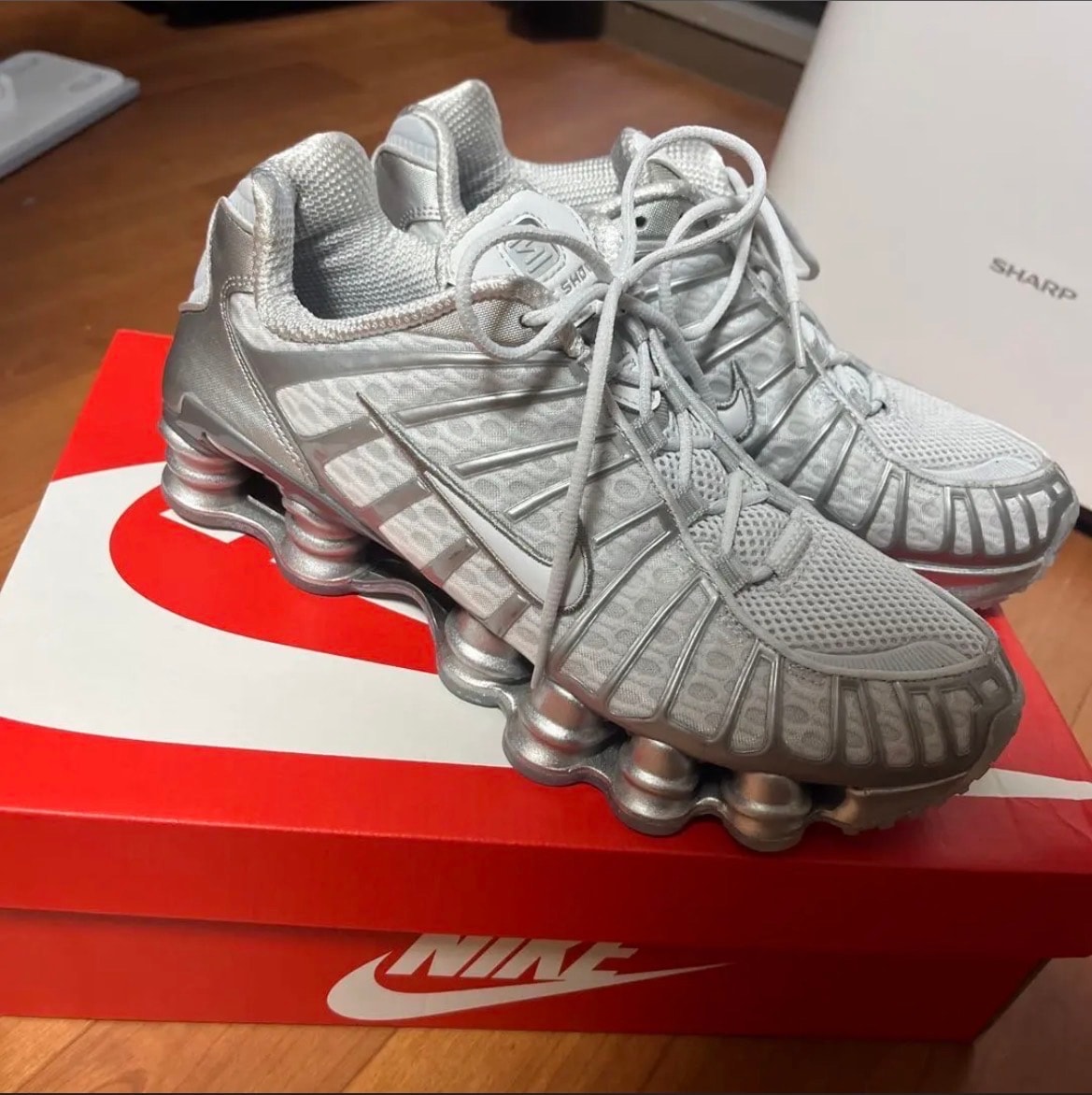Nike Women's Shox TL "Pure Platinum and Metallic Silver"