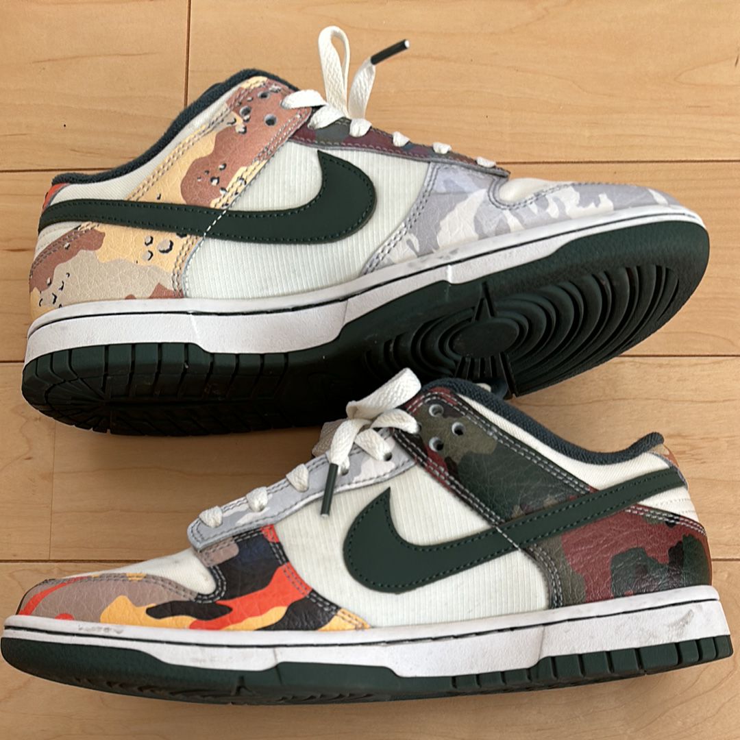 Nike Dunk Low "Sail Multi Camo"