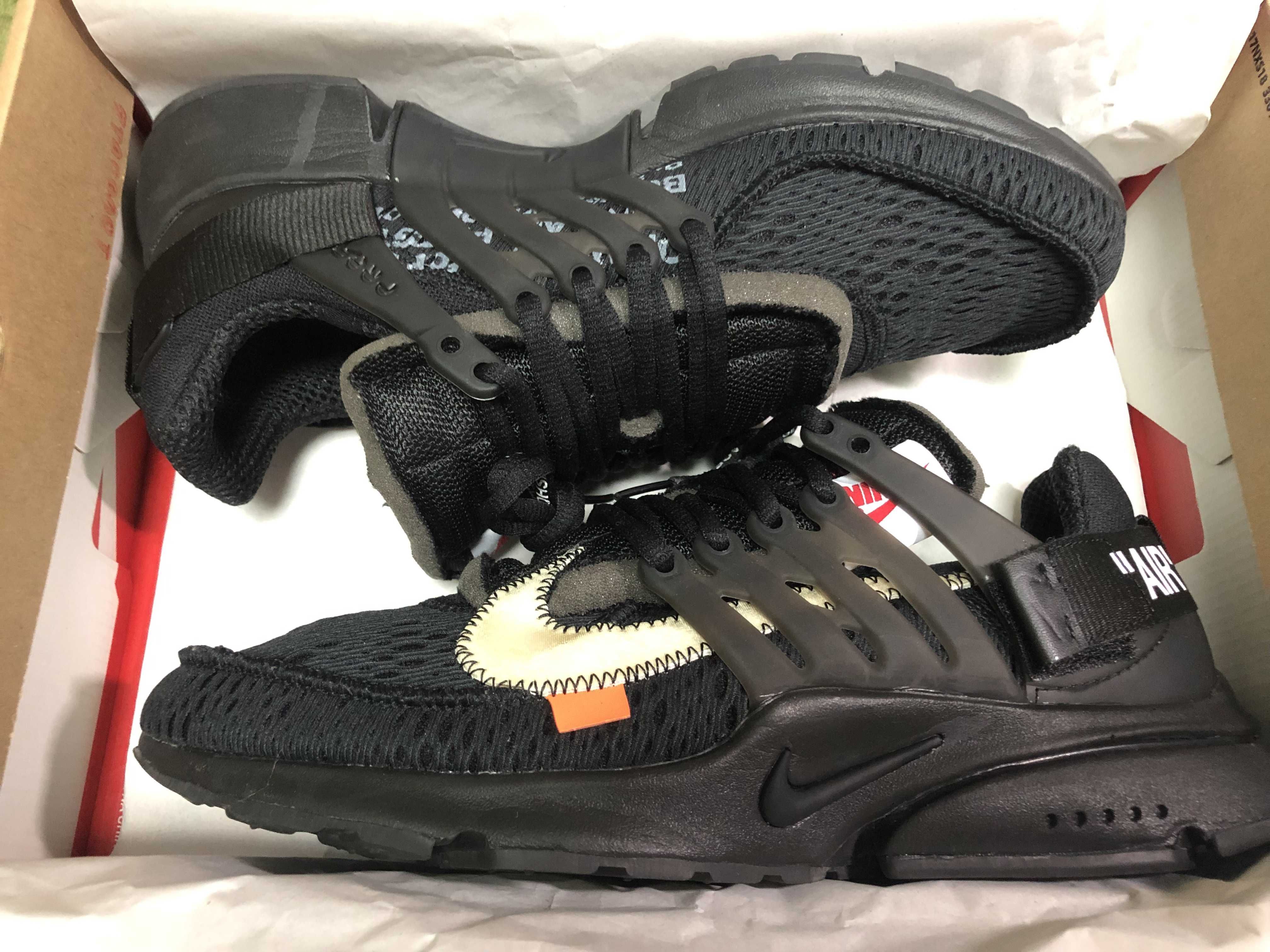 Off-White × Nike Air Presto "Black"