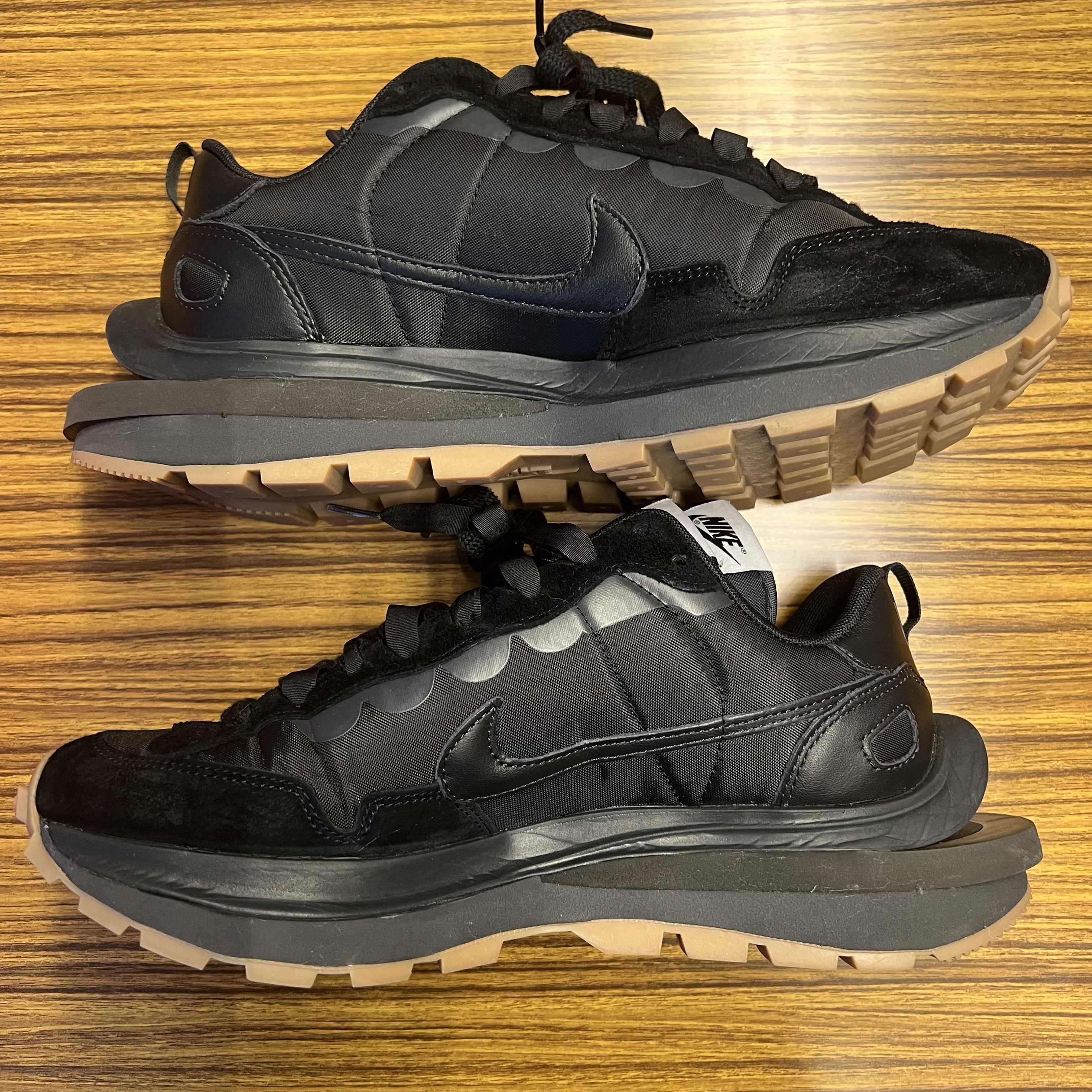 sacai × Nike VaporWaffle "Black Gum"