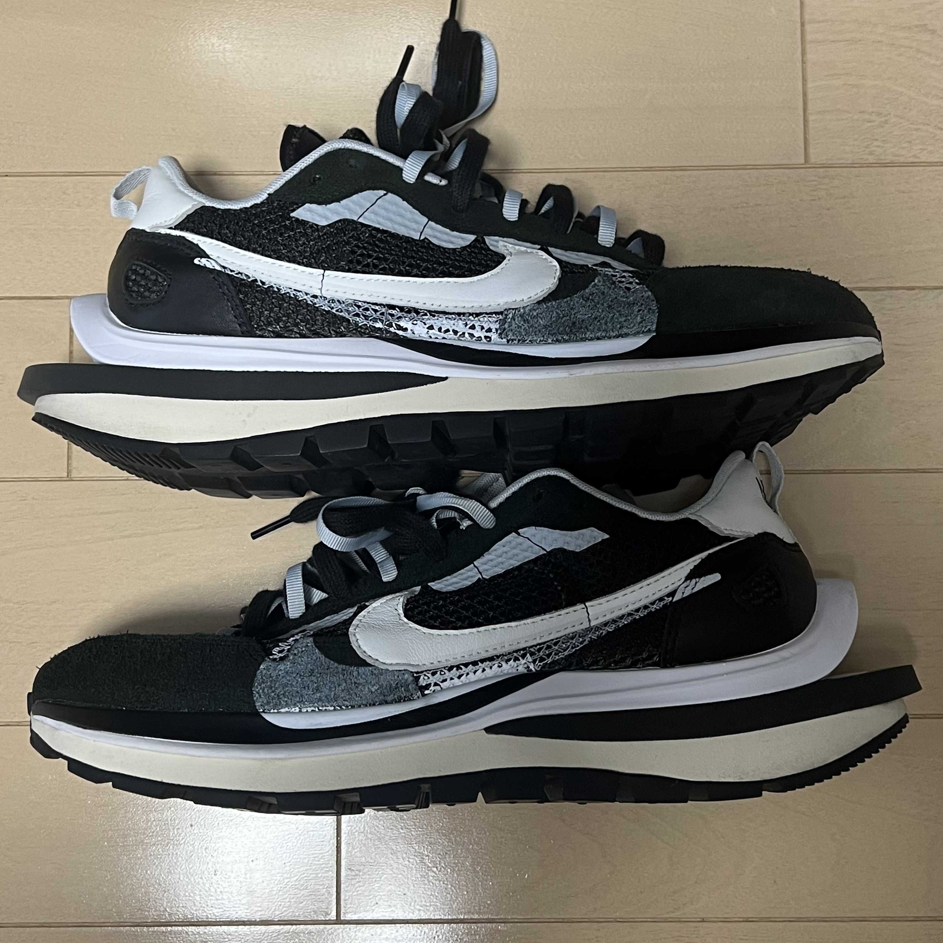sacai × Nike Vapor Waffle "Black and White"