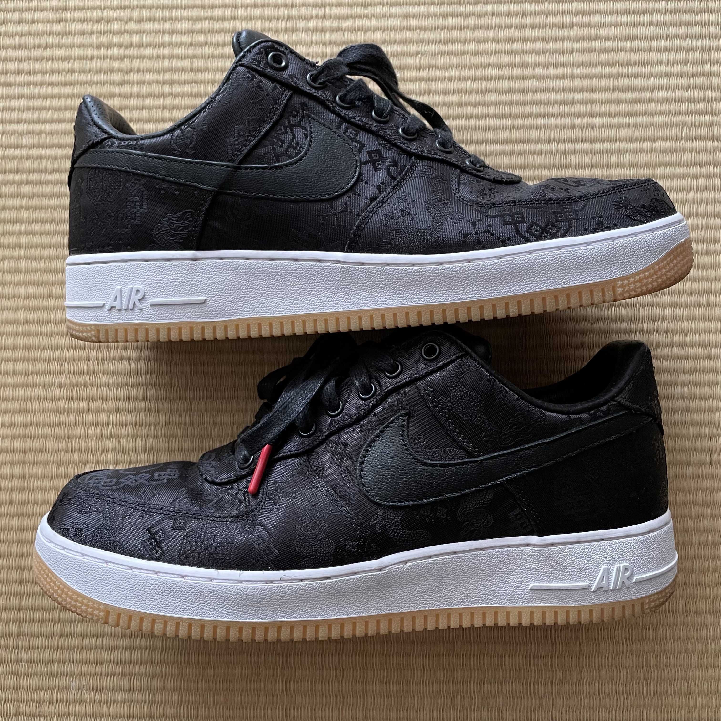 Fragment × CLOT × Nike Air Force 1 Low "Black"