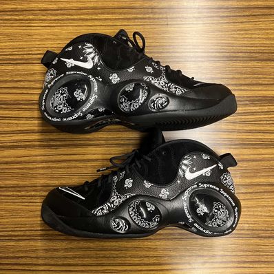 Supreme × Nike Air Zoom Flight 95 SP "Black/White"
