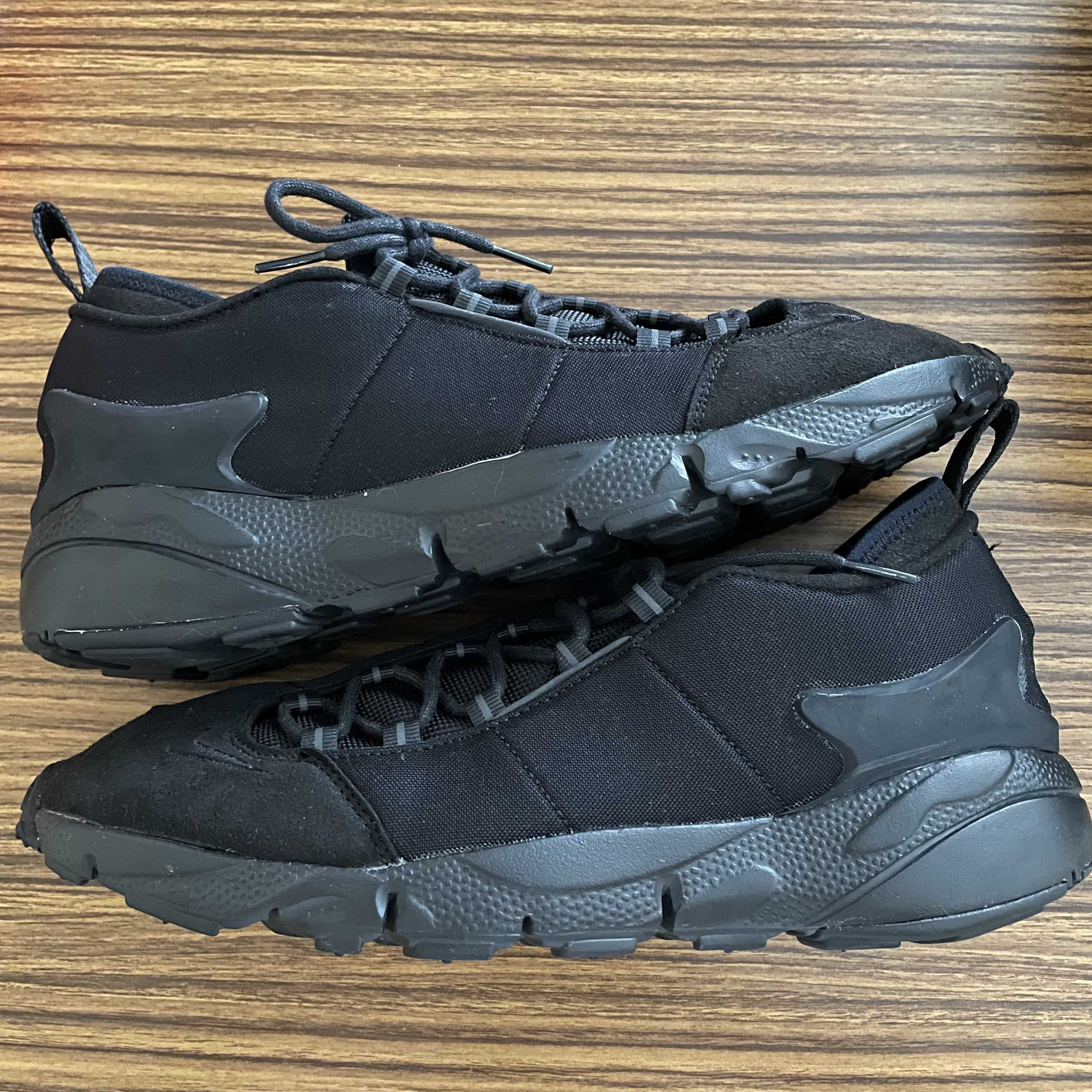 COMME des GARCONS × Nike Air Footscape NM "BLACK"