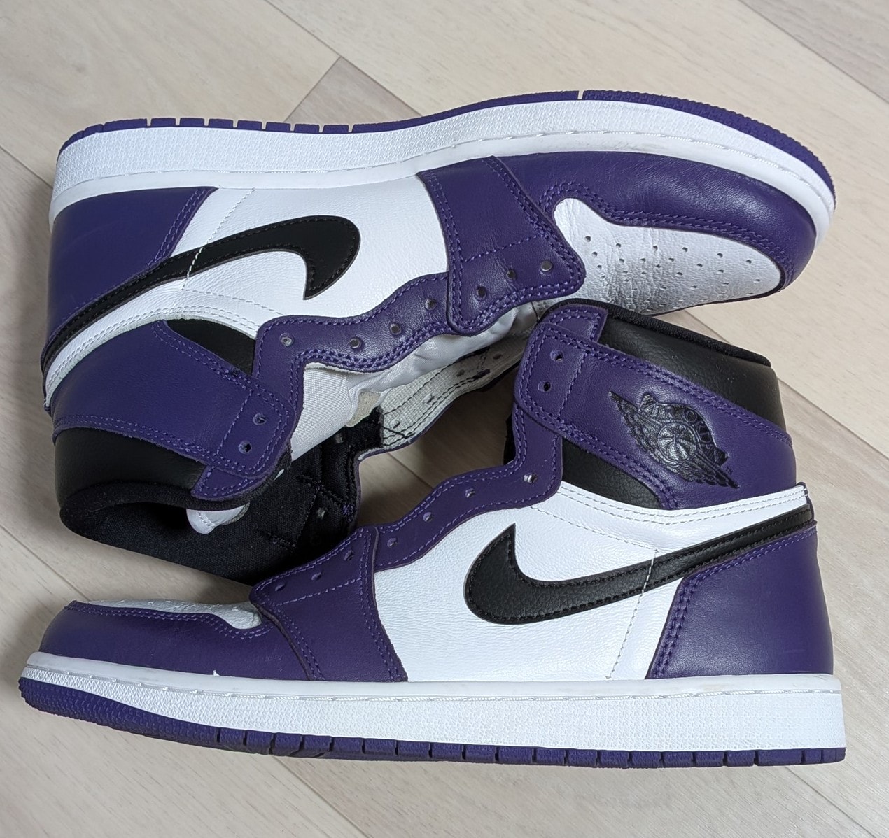Nike Air Jordan 1 Retro High OG "Court Purple White/Black" (2020)   