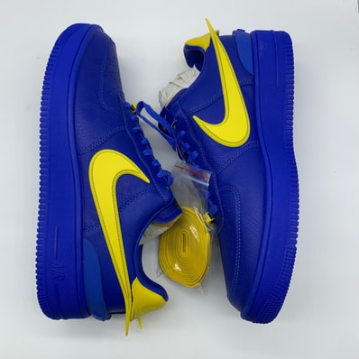 AMBUSH × Nike Air Force 1 Low "Game Royal and Vivid Sulfur"