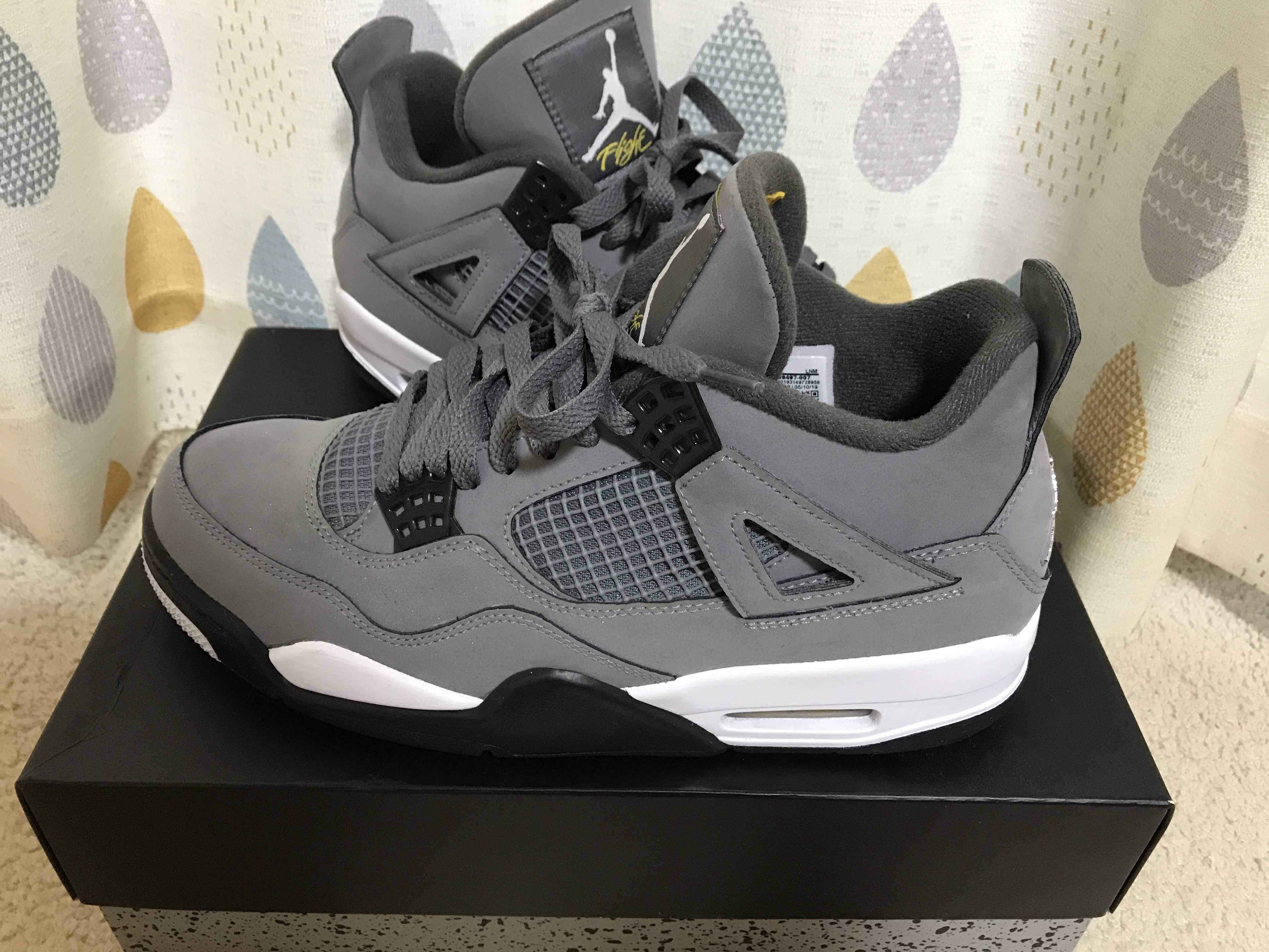 Nike Air Jordan 4 "Cool Grey"