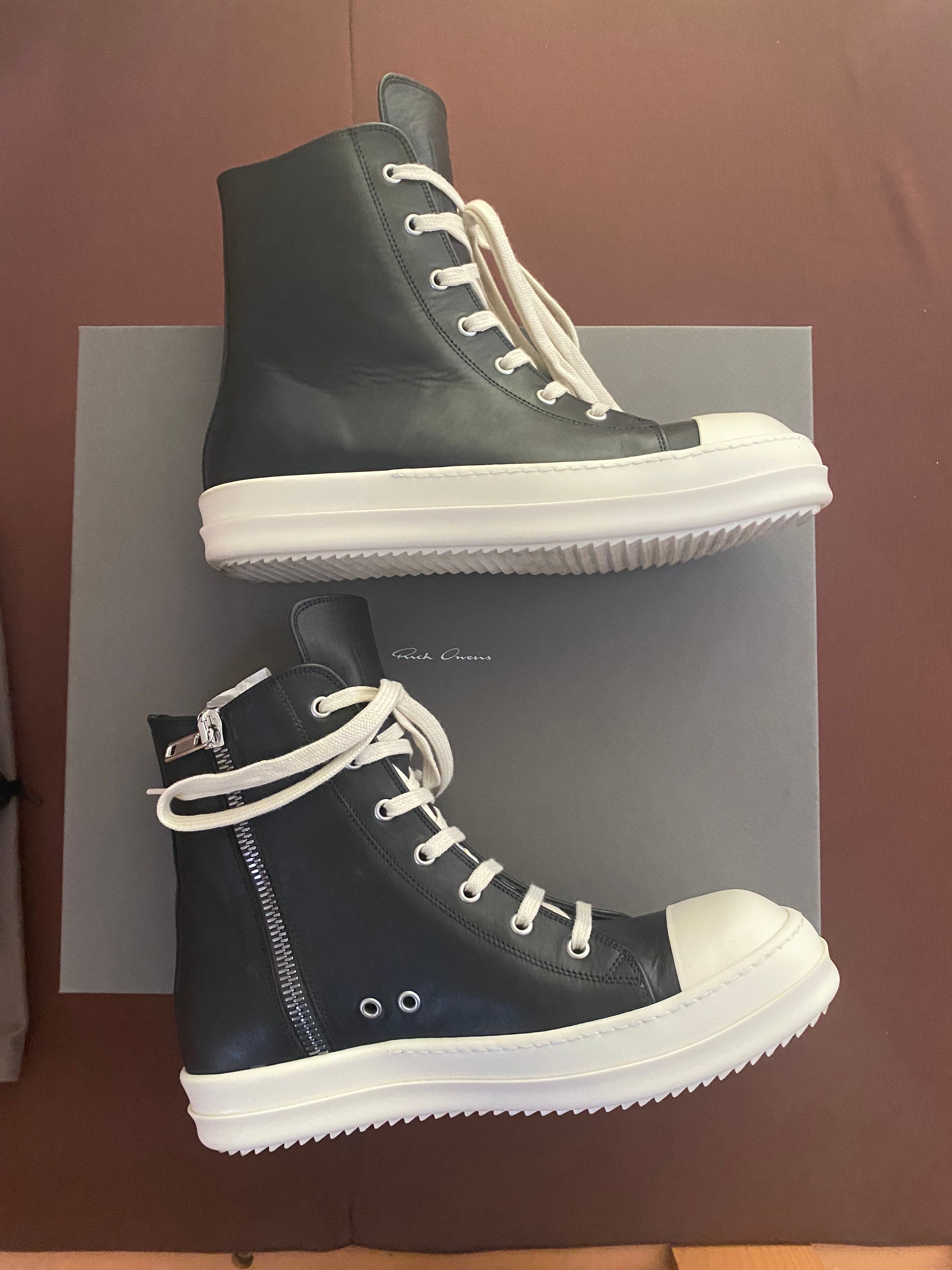 Rick Owens Sneakers "Black/Milk"