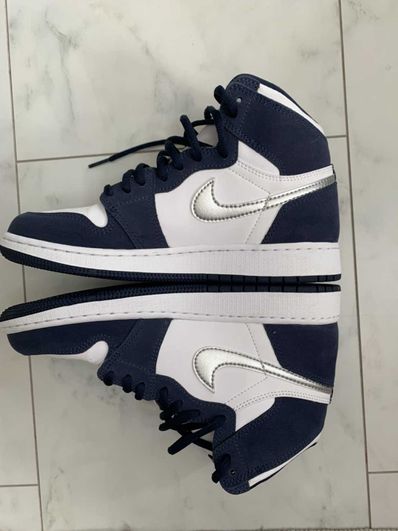 Nike GS Air Jordan 1 High OG CO.JP "Midnight Navy" (2020)(ブリーフケースなし)