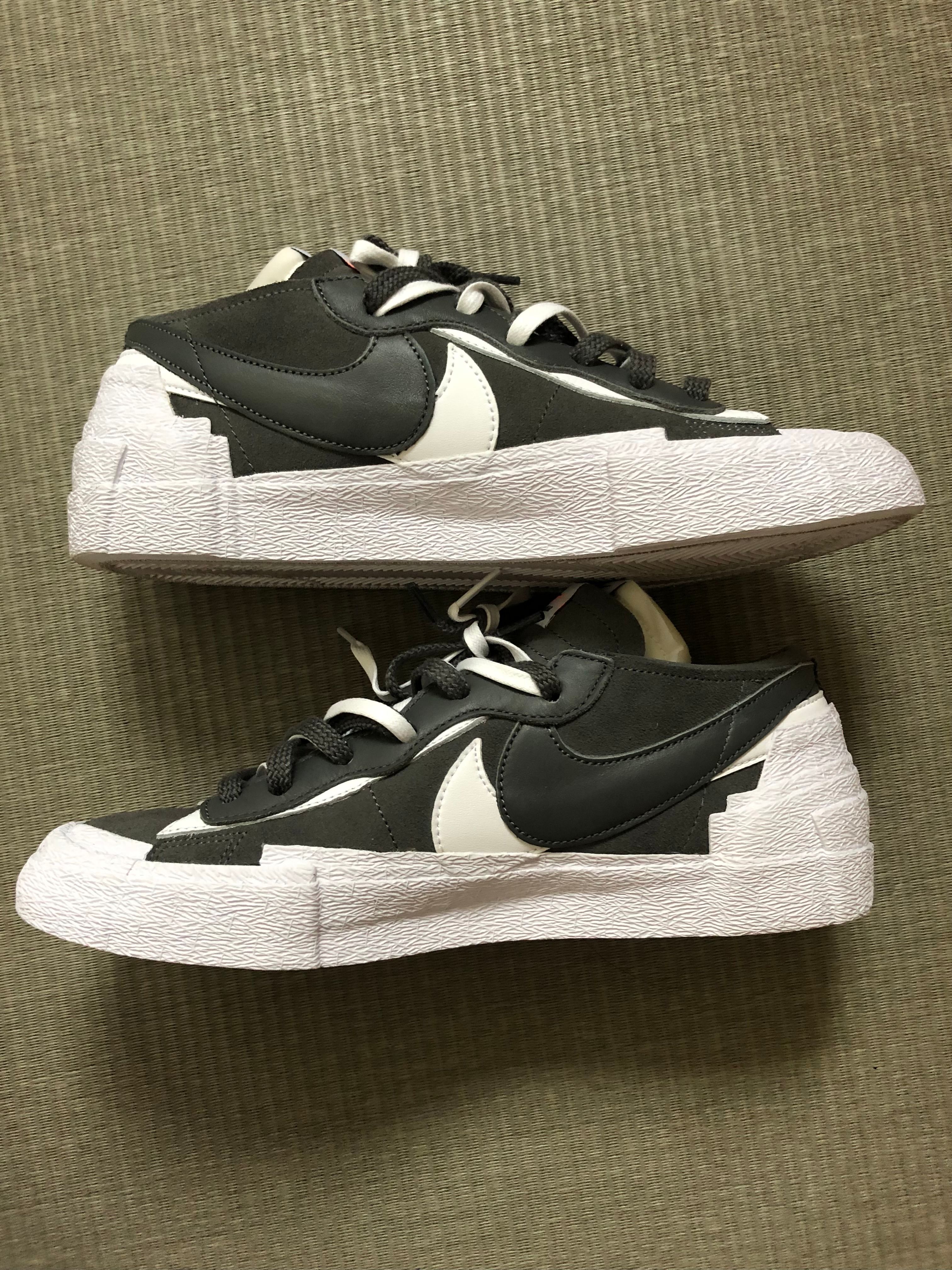 Sacai × Nike Blazer Low "Iron Grey"