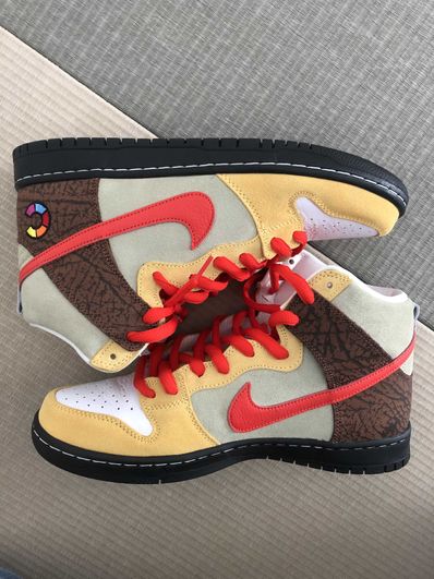 Color Skates x Nike SB Dunk High "Kebab And Destroy"