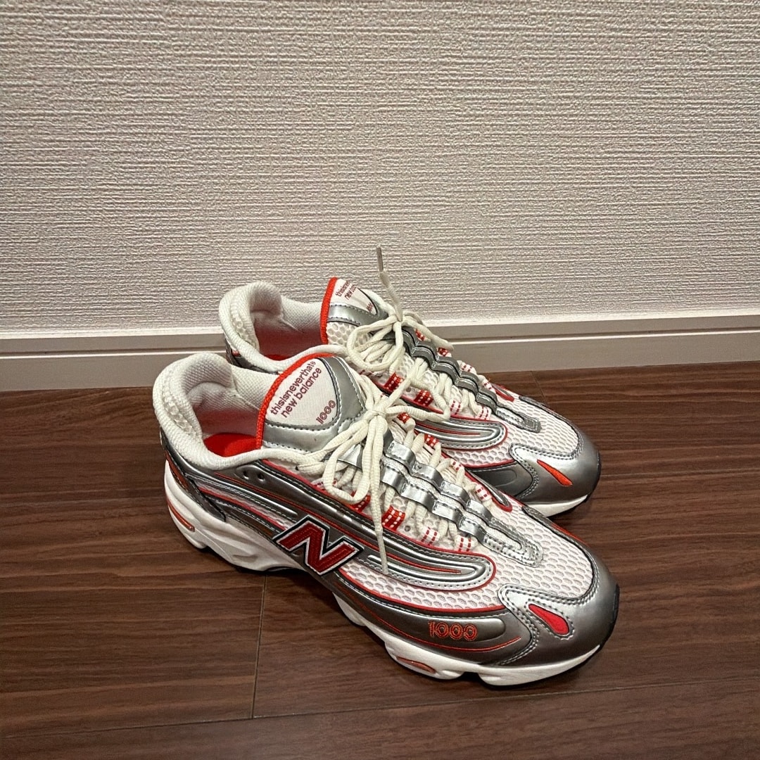thisisneverthat × New Balance 1000 "Silver/Valiant Poppy"