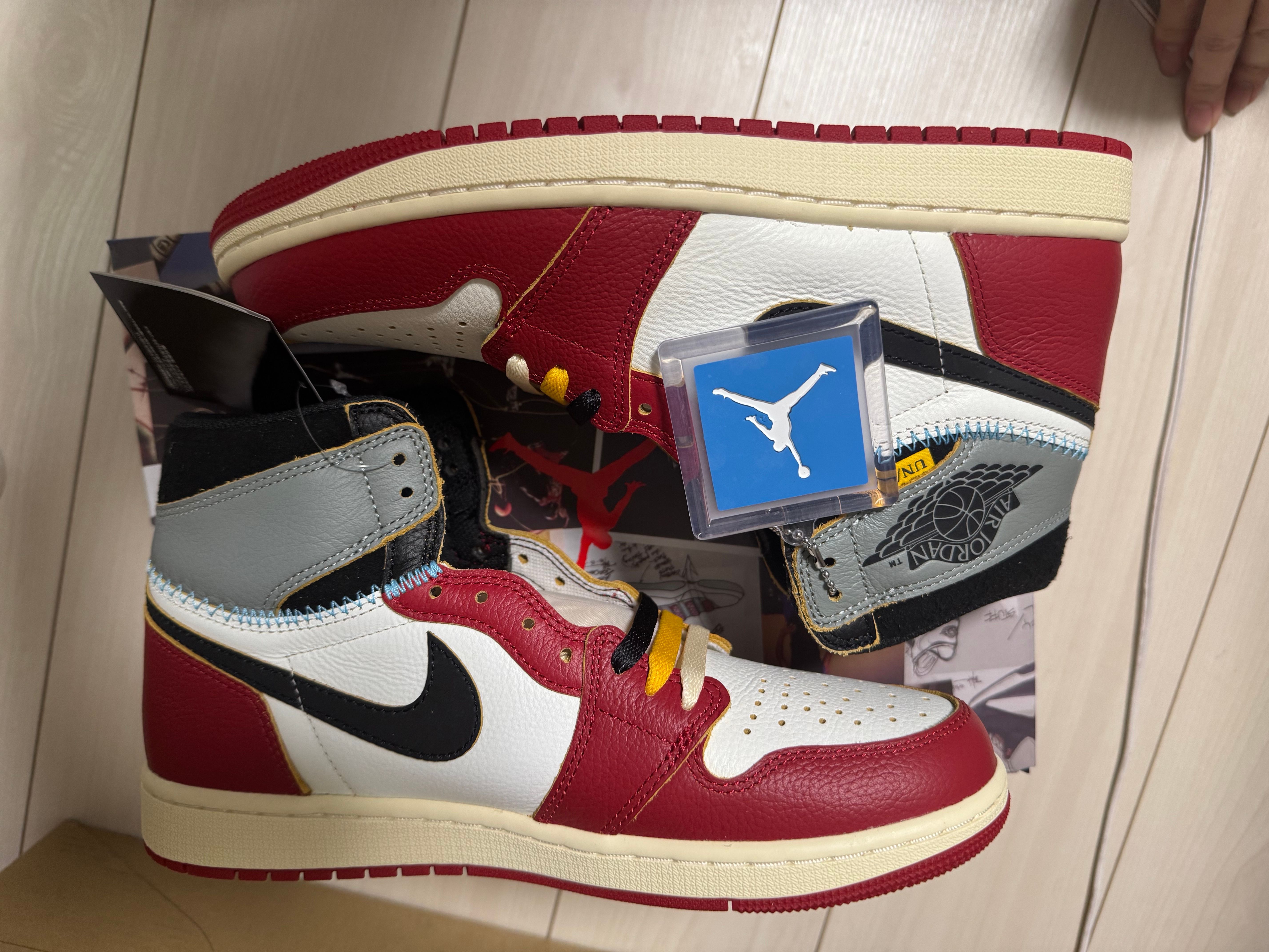 UNION × Nike Air Jordan 1 Retro High OG "Chicago/Shadow"