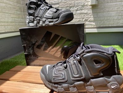 Supreme × Nike Air More Uptempo "Black"