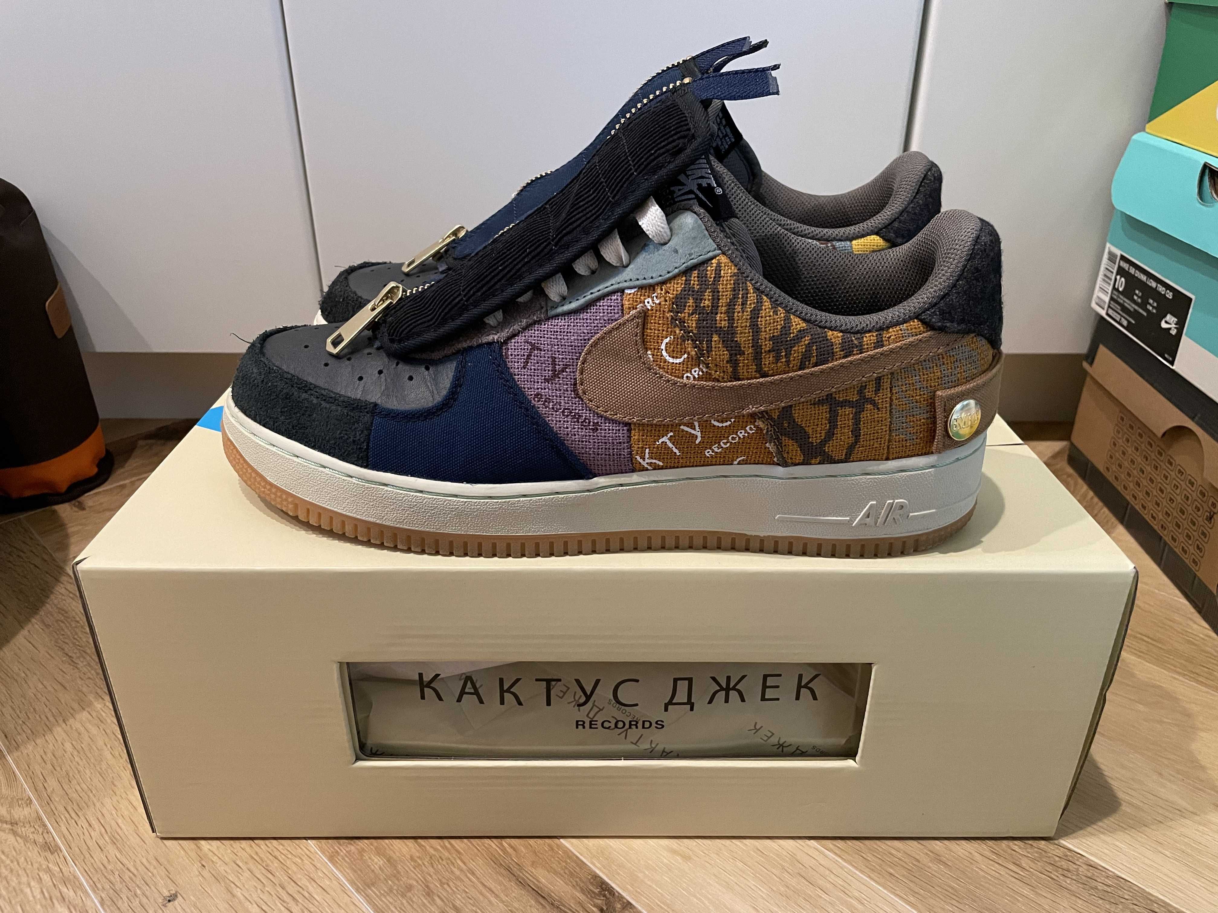 Travis Scott × Nike Air Force 1 Low Cactus Jack "Multi Color"