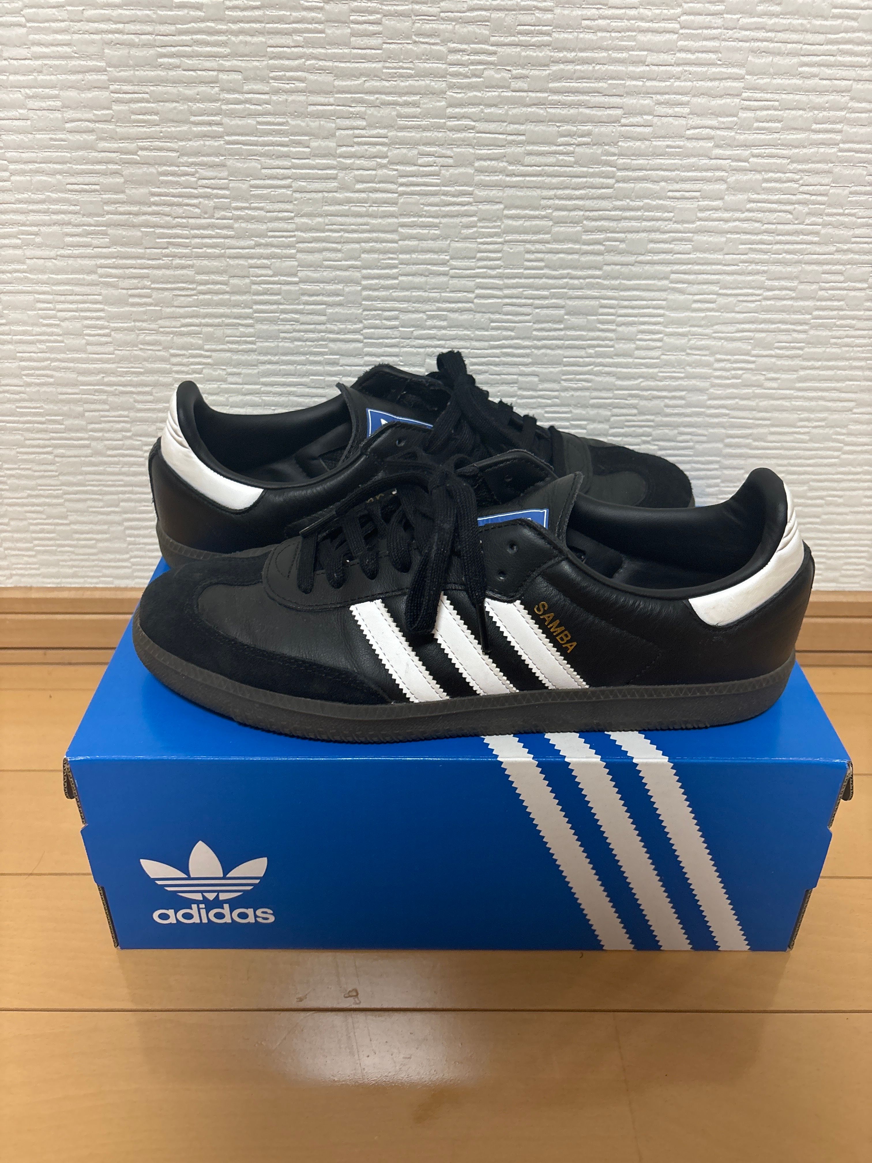 adidas Samba OG "Core Black/Cloud White/Gum"