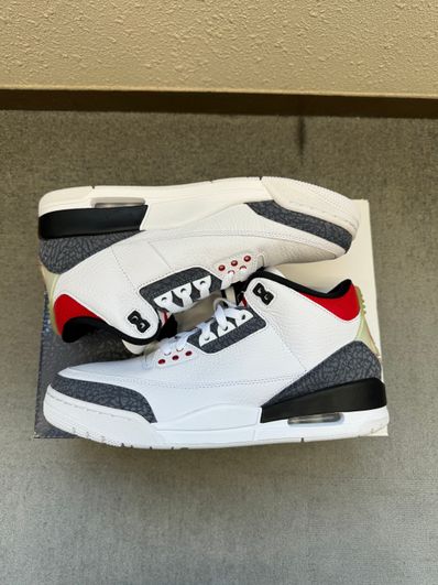 Nike Air Jordan 3 Retro SE-T CO JP "Fire Red Denim"