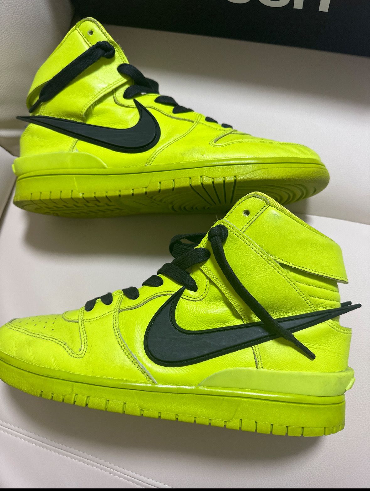 AMBUSH × NIKE DUNK HIGH "FLASH LIME"
