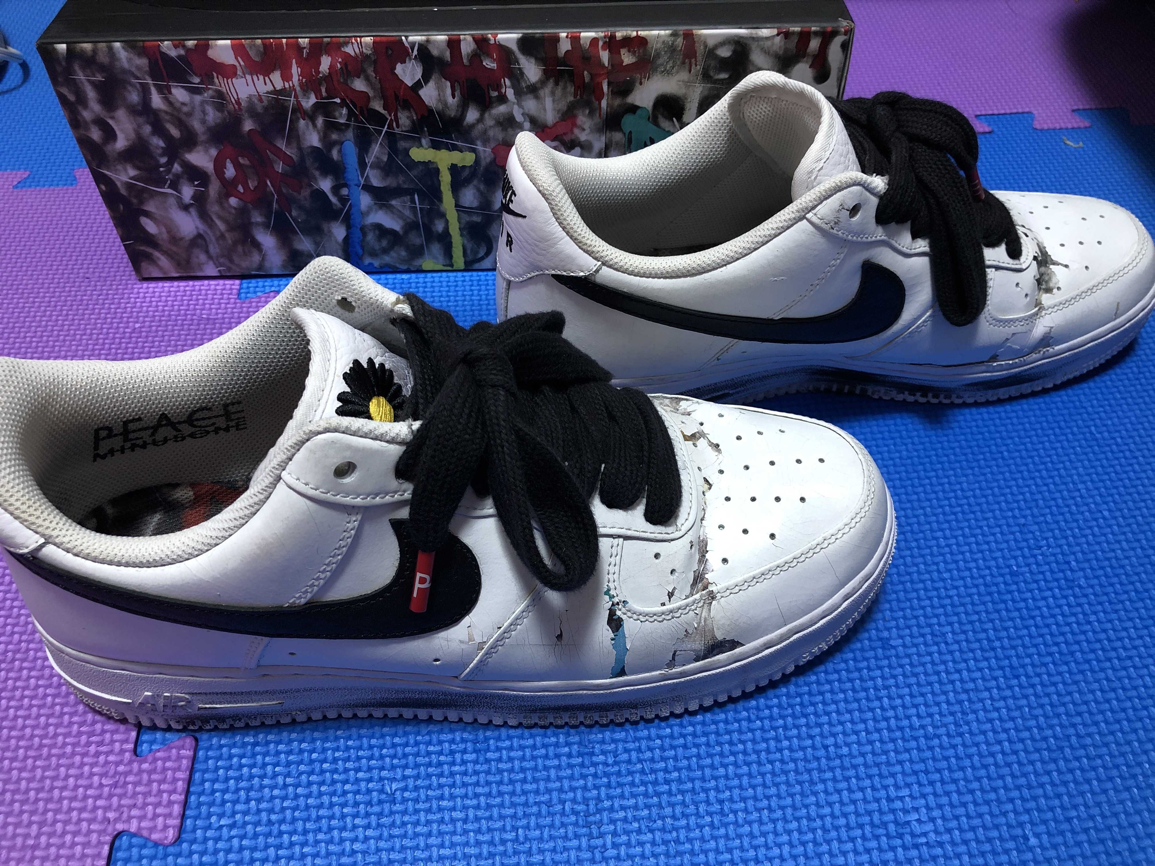 PEACEMINUSONE × Nike Air Force 1 Low "Para-noise/White/Black" / G-DRAGON