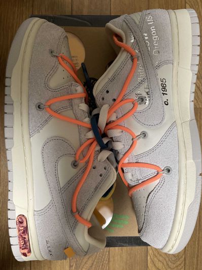 Off-White × Nike Dunk Low 1 of 50 "Lot.19"