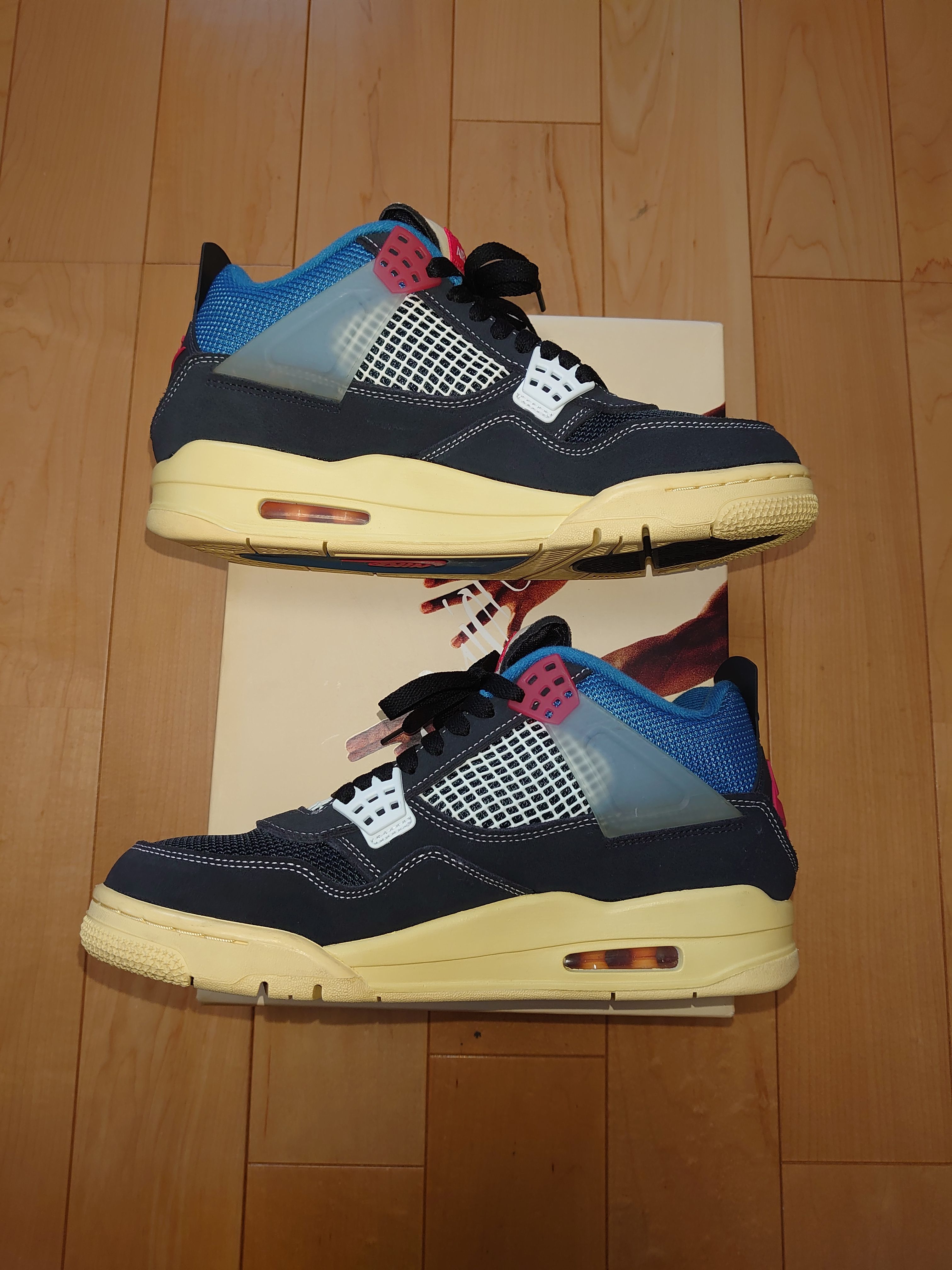 UNION × NIKE AIR JORDAN 4 "OFF NOIR"