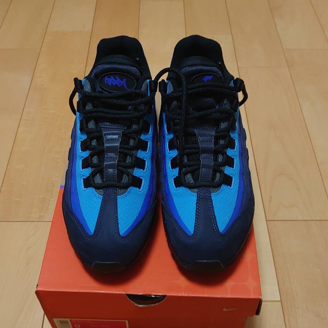 Stash × Nike Air Max 95 "Black and Harbor Blue" (2024)