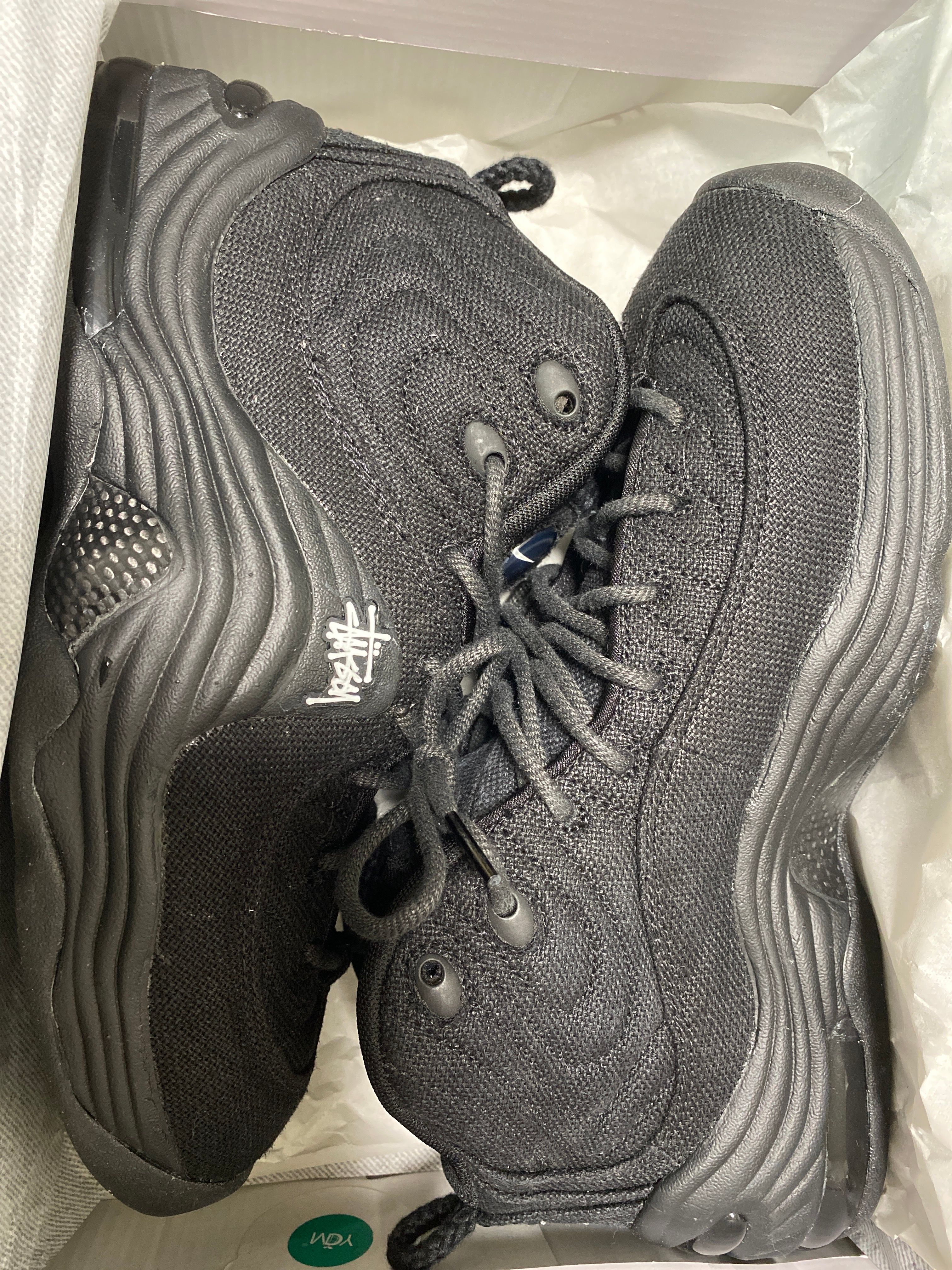 Stussy × Nike Air Penny 2 "Black"