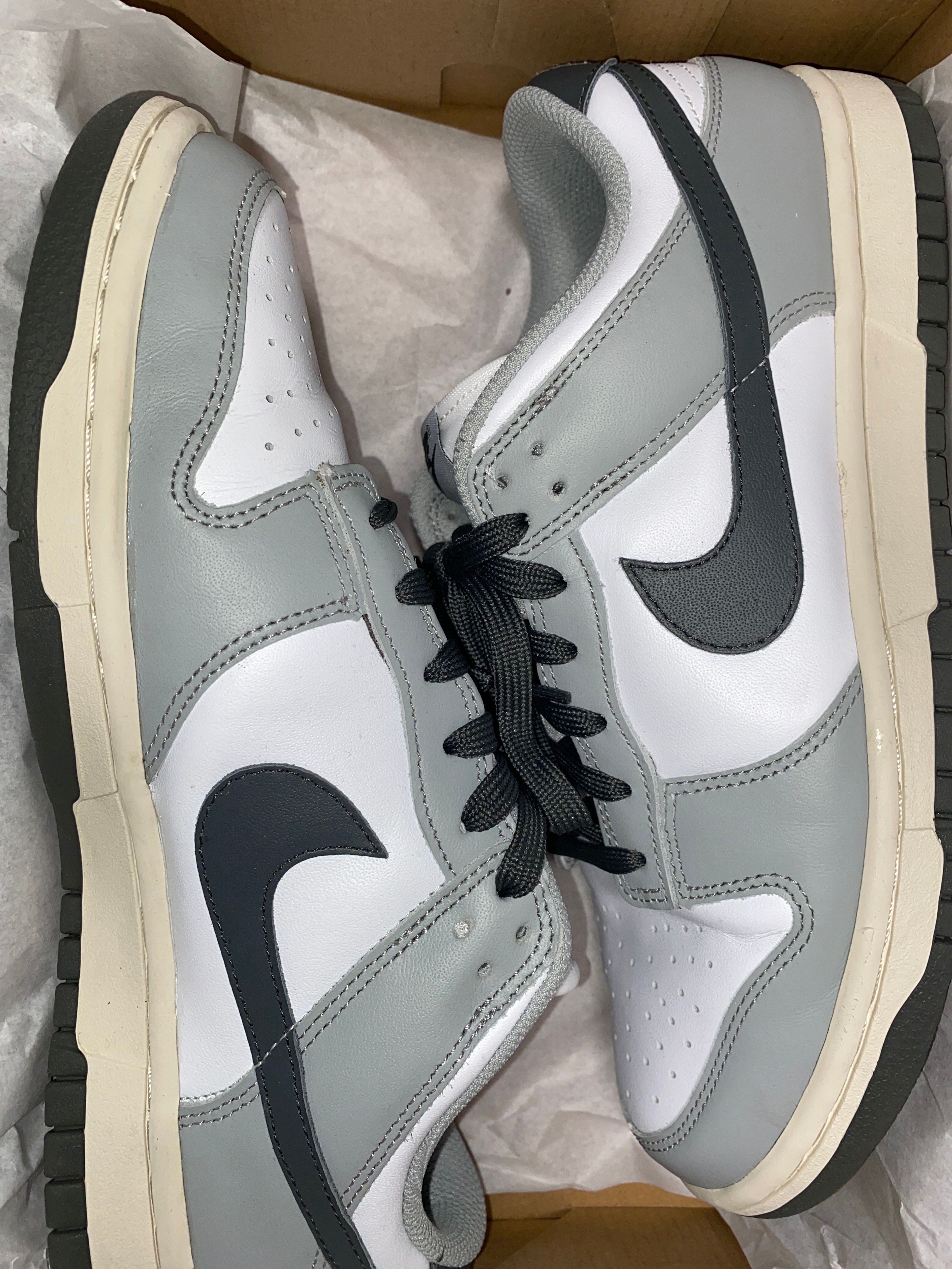 Nike Women's Dunk Low "White Light Smoke Grey"