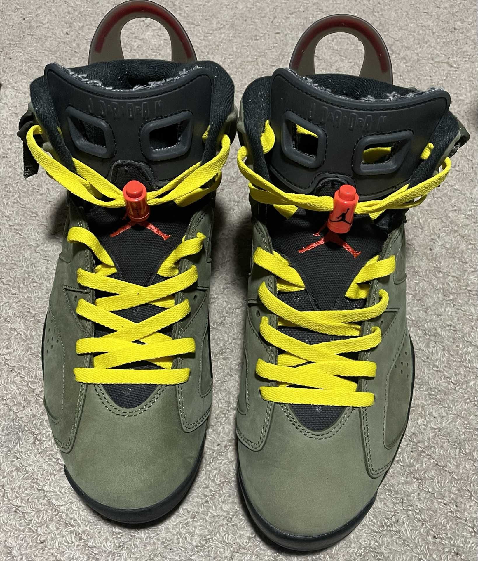 Travis Scott × Nike Air Jordan 6 Retro "Medium Olive"