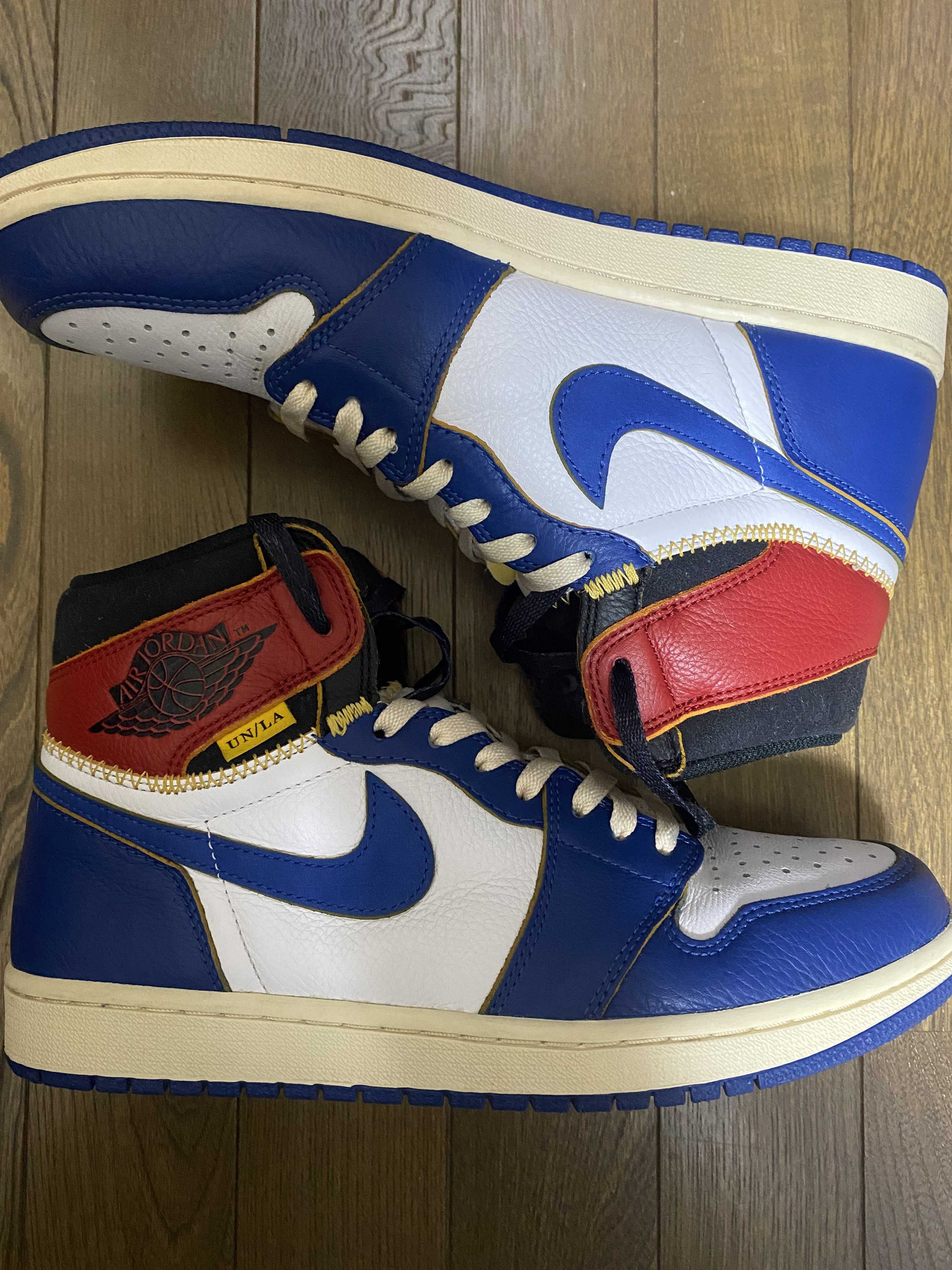 Union × Nike Air Jordan 1 Retro High OG NRG "Storm Blue/Varsity Red"