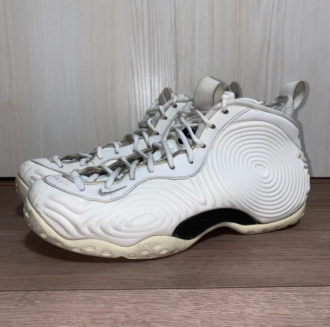 COMME des GARCONS × Nike Air Foamposite One "White"